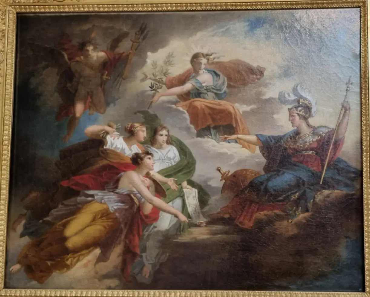 La France en Minerve protège les arts - Charles Meynier - Alpha Reproduction