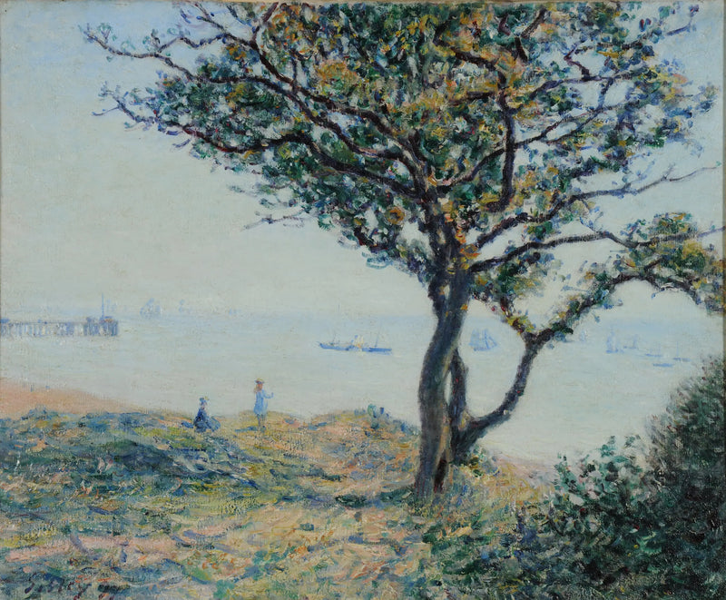 Cardiff-bukten - Alfred Sisley