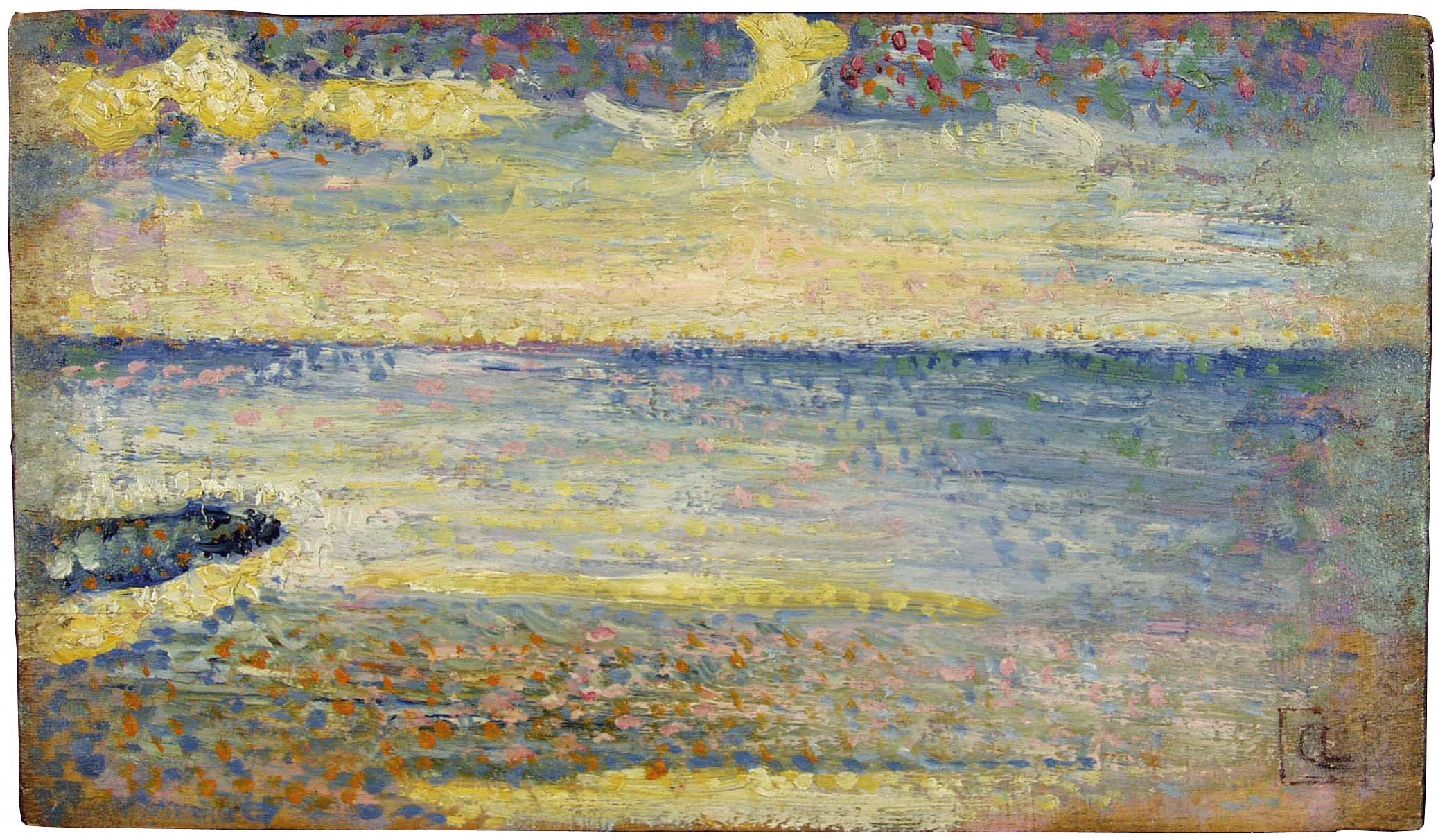 La côte à Heyst - Georges Lemmen - Alpha Reproduction