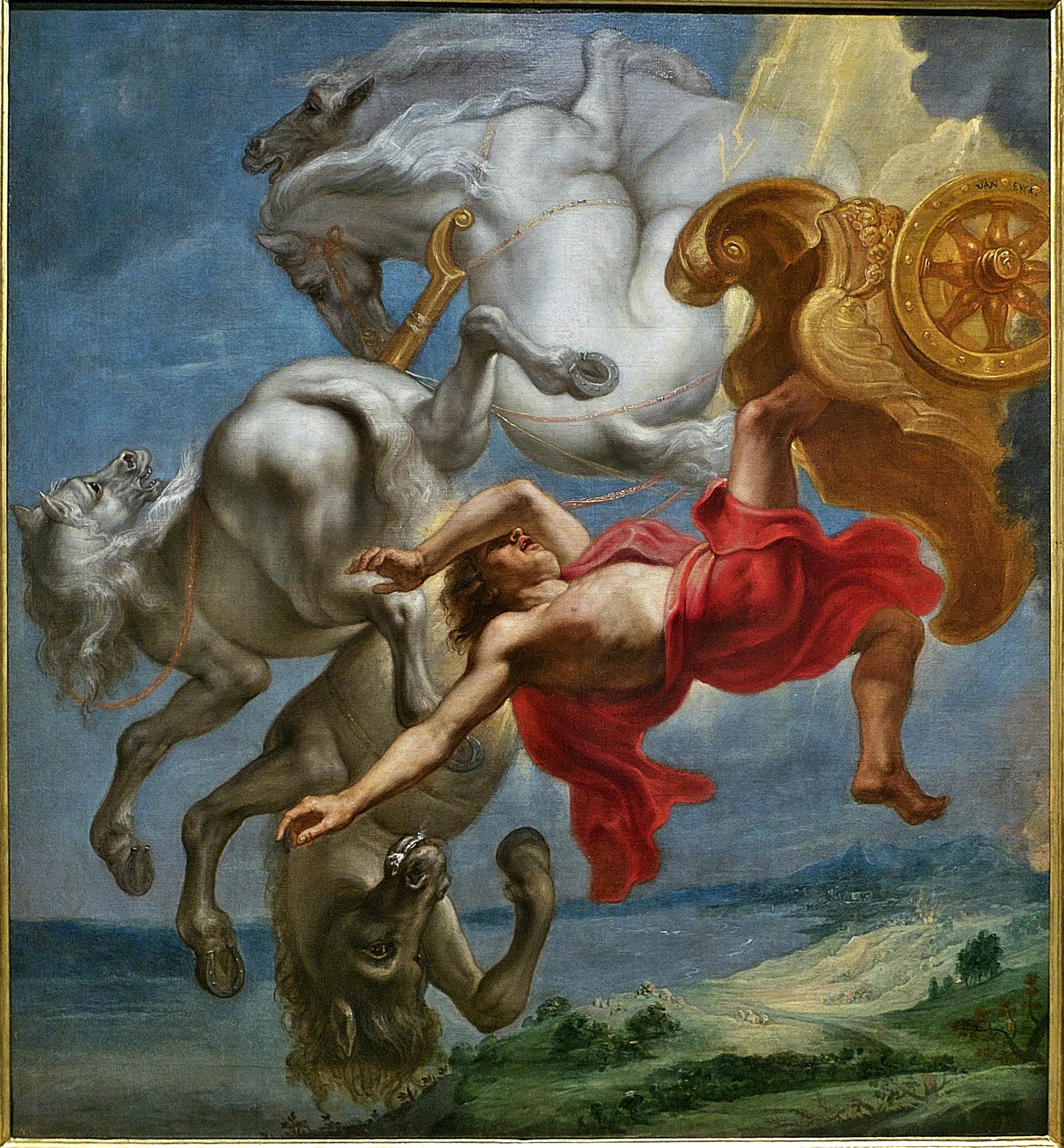 La chute de Phaéton - Peter Paul Rubens - Alpha Reproduction