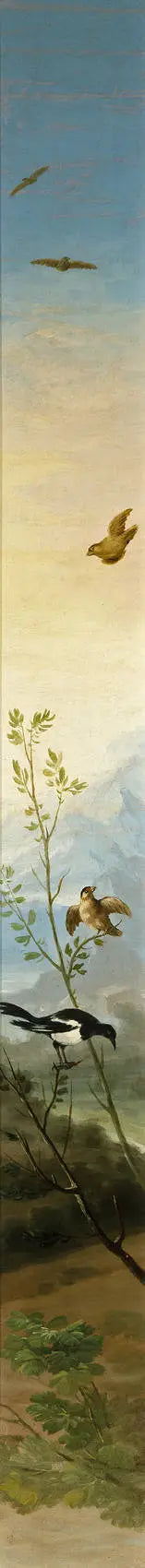 Reproduction du tableau « La Marica sur un arbre - Francisco de Goya » par Alpha Reproduction en peinture à l’huile