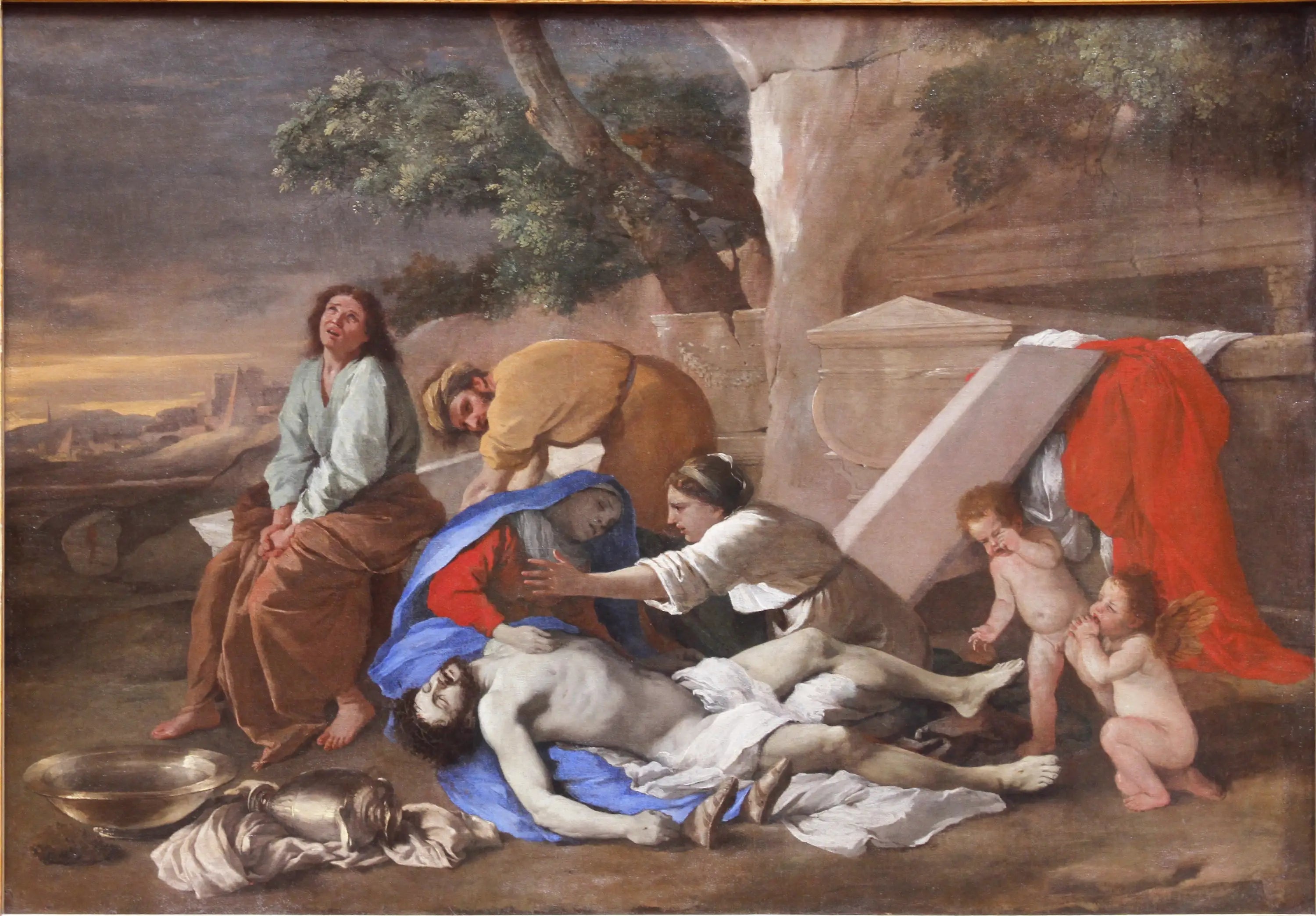 La Lamentation sur le Christ - Nicolas Poussin - Alpha Reproduction