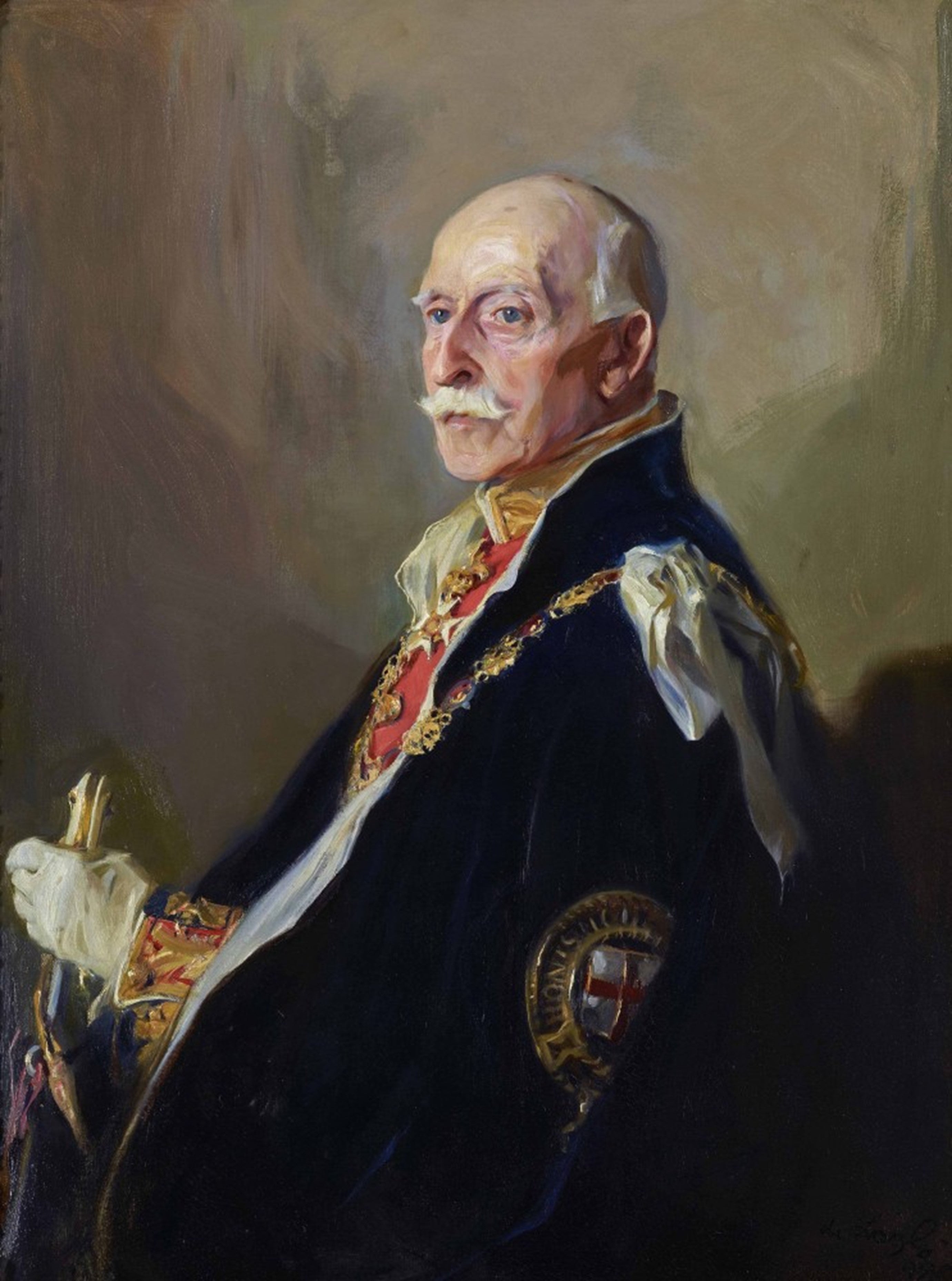 SAR le duc de Connaught, président de la Société des Arts - Philip de László