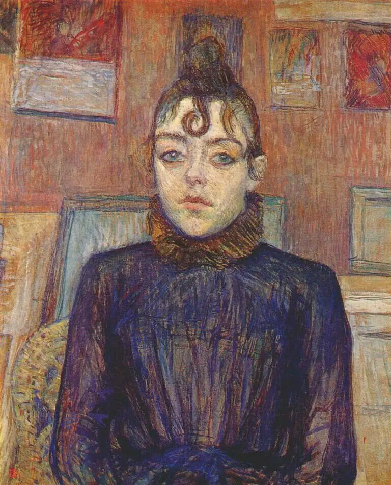 Jente med Lovelock - Henri de Toulouse-Lautrec