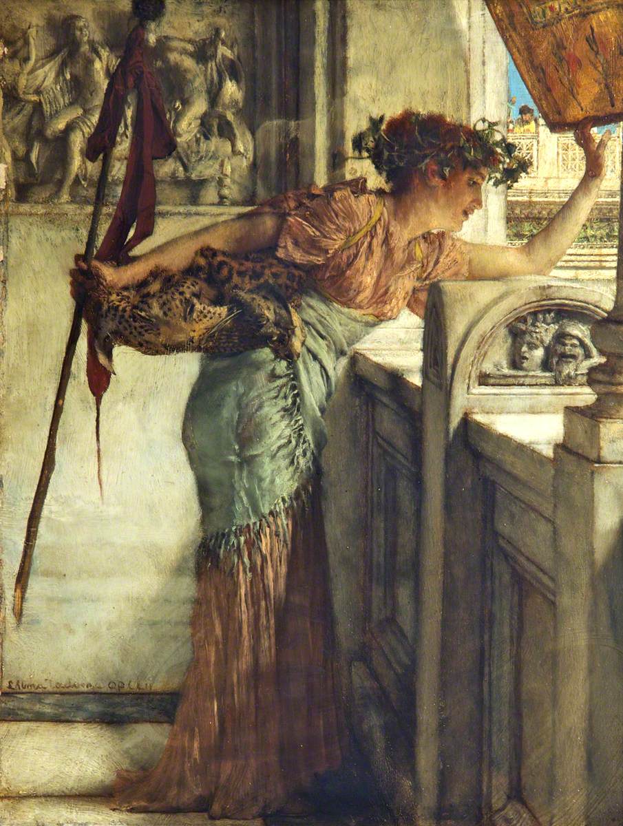 Une bacchante - Lawrence Alma-Tadema