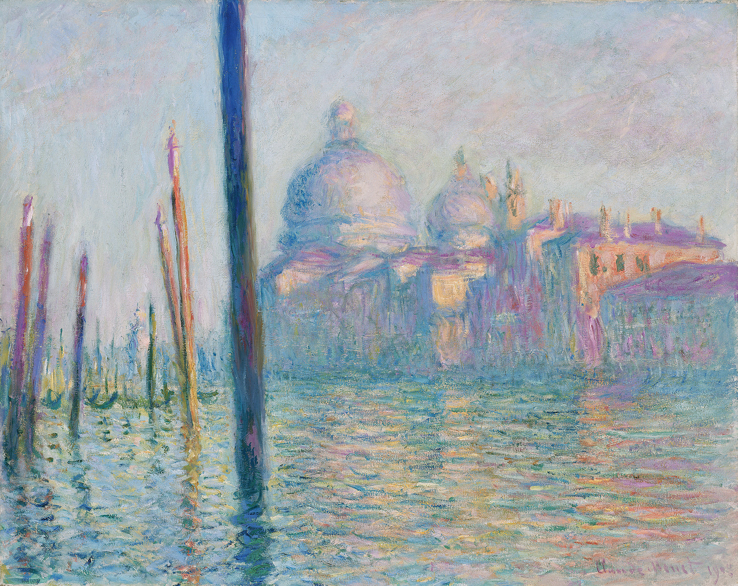 🎨 Den store kanalen – Claude Monet, 1908