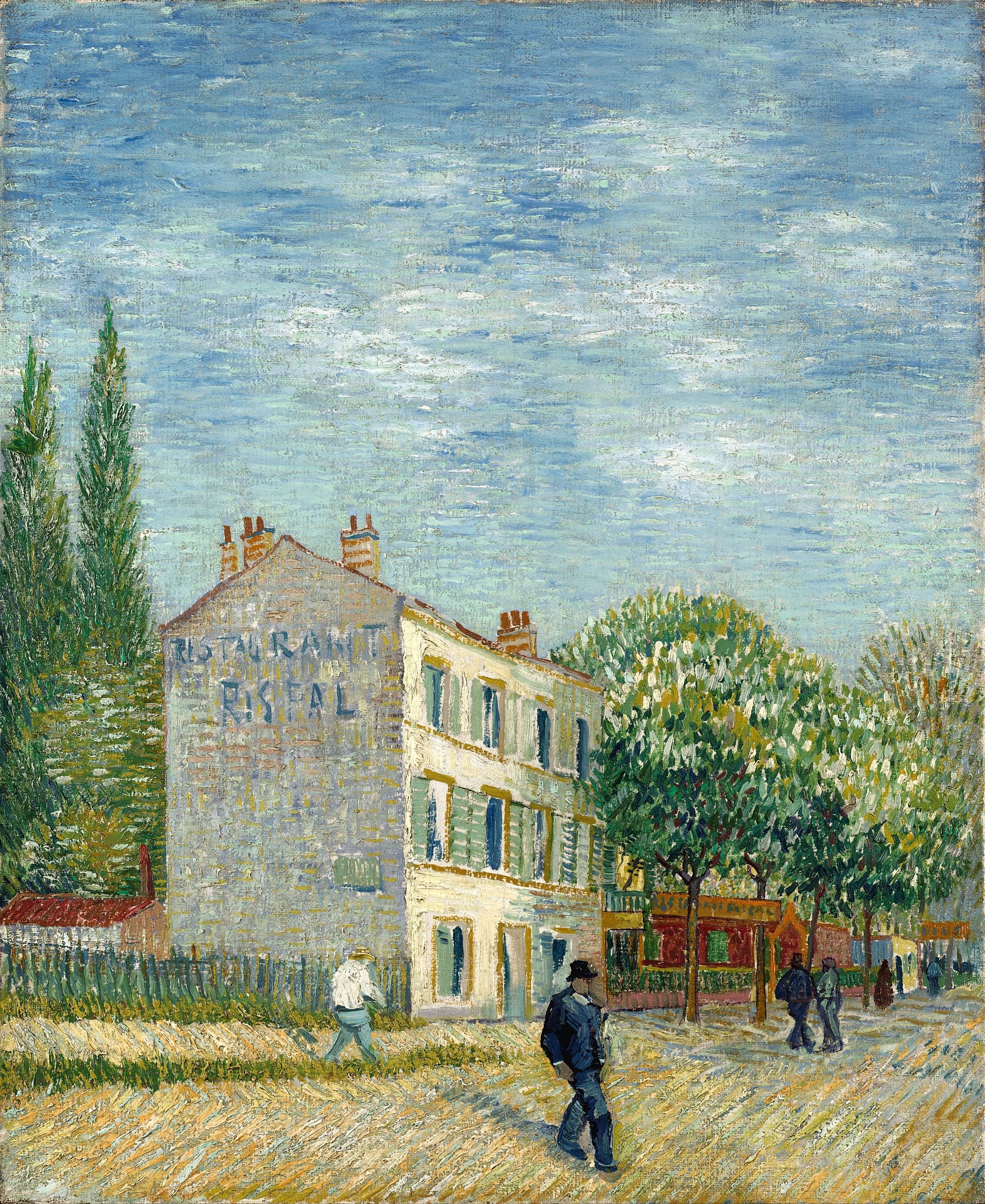 Restauranten Rispal i Asnières - Vincent van Gogh