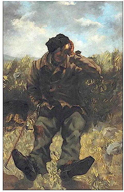 Le Chemineau - Gustave Courbet - Alpha Reproduction