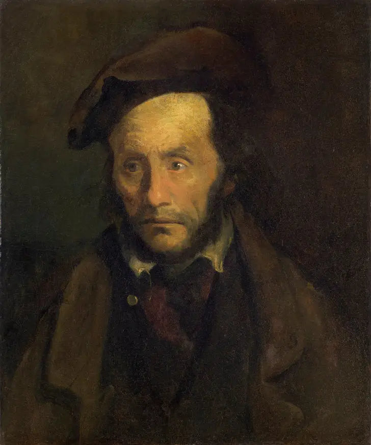 Reproduction du tableau « Le Monomane du vol d'enfants - Théodore Géricault » par Alpha Reproduction en peinture à l’huile