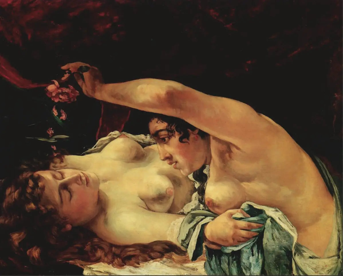 Le Réveil - Gustave Courbet - Alpha Reproduction