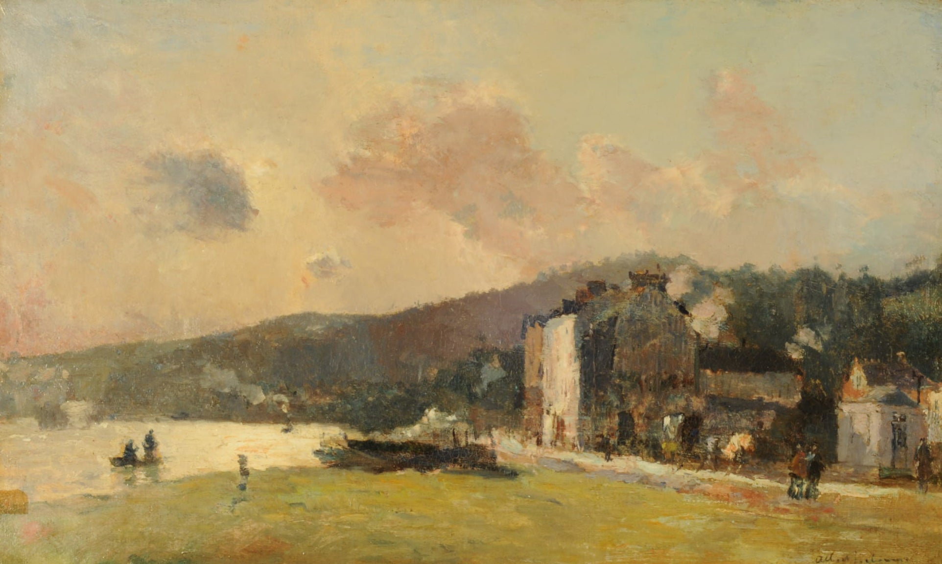 La Seine à Croisset, près de Rouen - Albert Lebourg