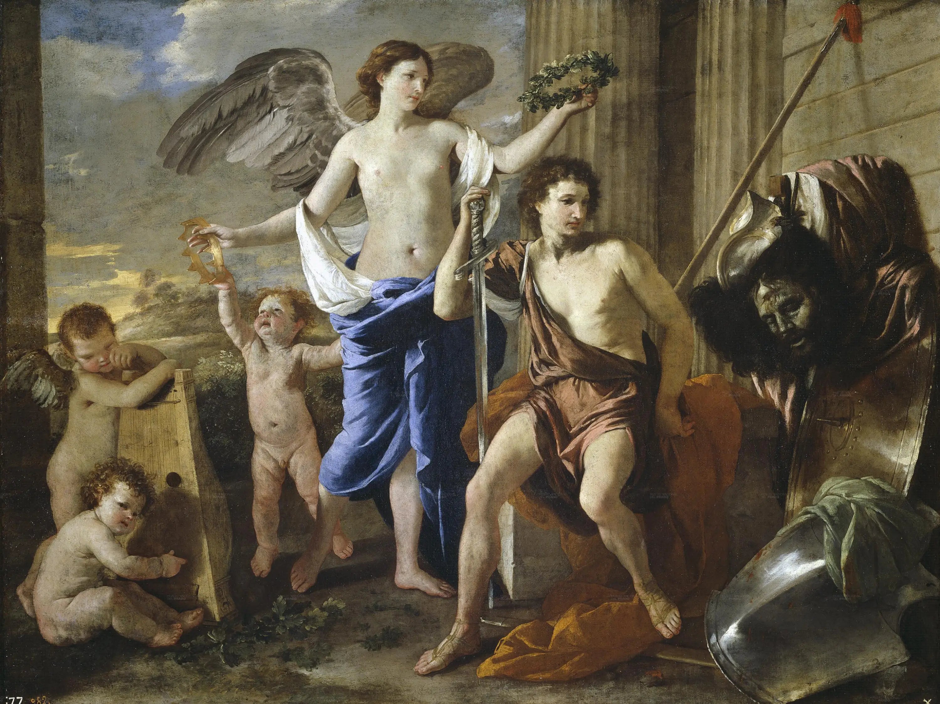Le Triomphe de David - Nicolas Poussin - Alpha Reproduction
