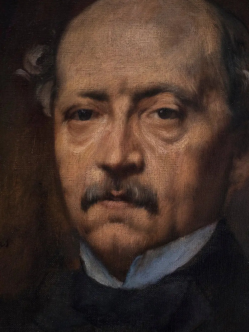 Portrett av mann - Edgar Degas