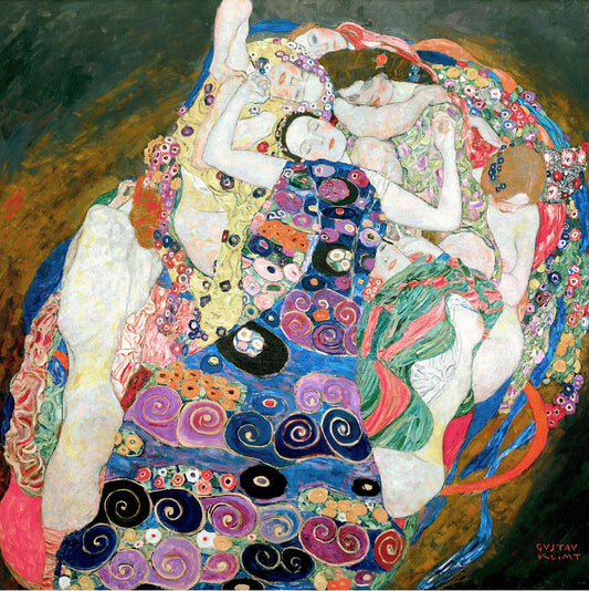🌸✨ Jomfruene – Gustav Klimt (1913)