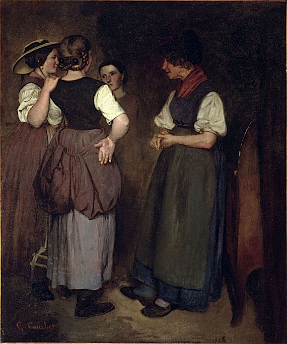 Les Trois Sœurs de Courbet - Gustave Courbet