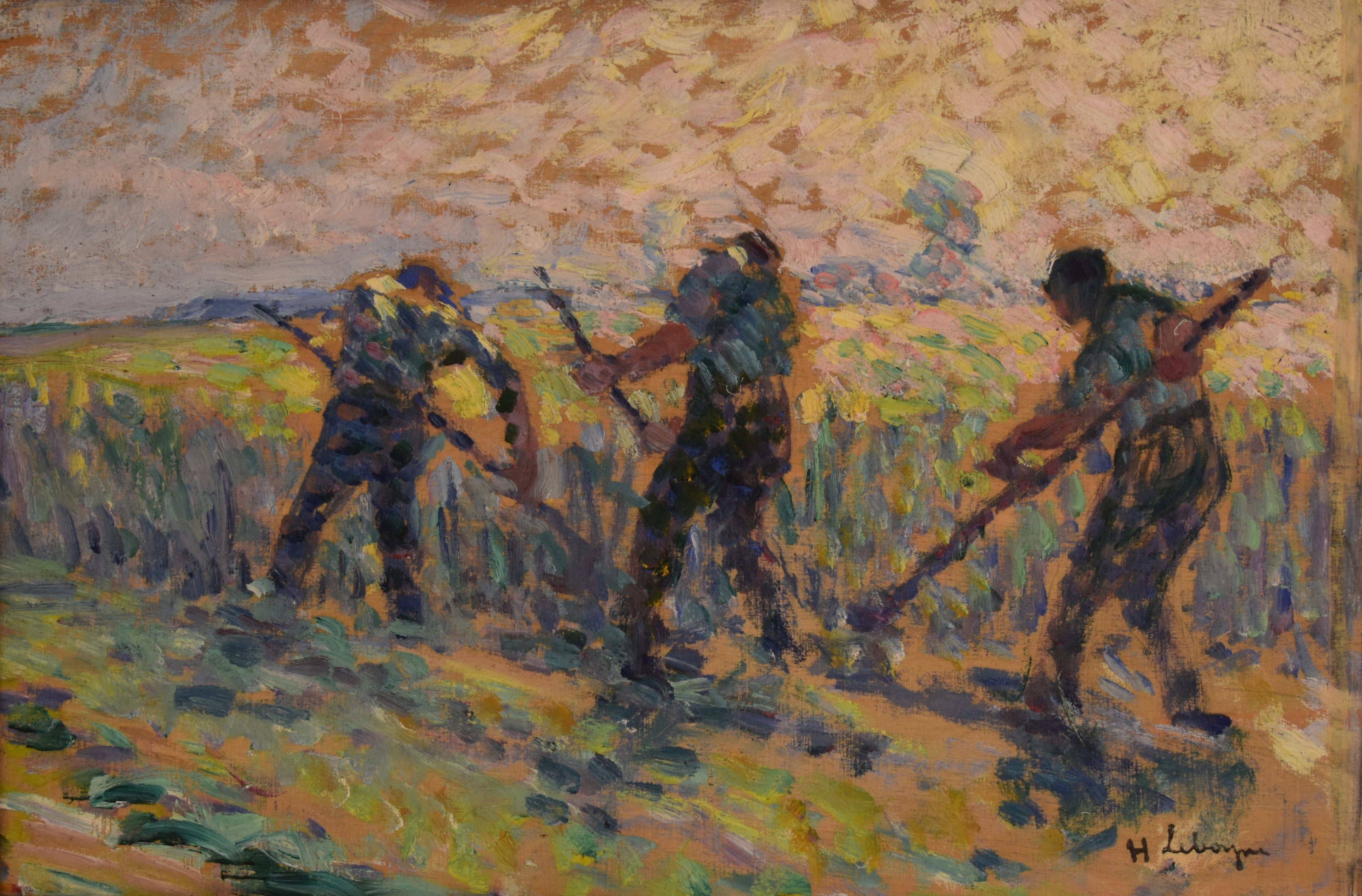 Les moissonneurs - Henri Lebasque