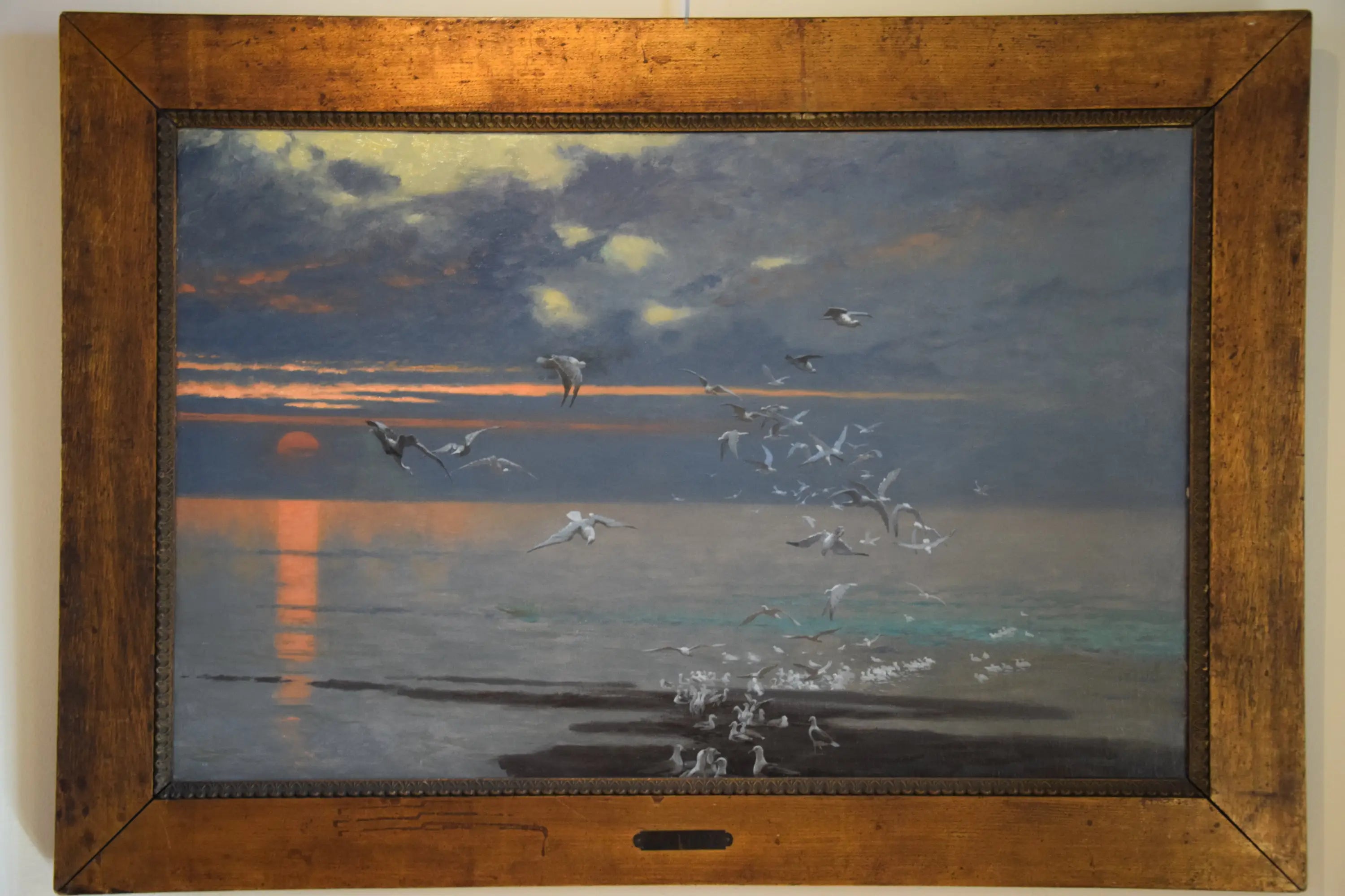 Reproduction du tableau « Les Mouettes - Jean-Léon Gérôme » par Alpha Reproduction en peinture à l’huile