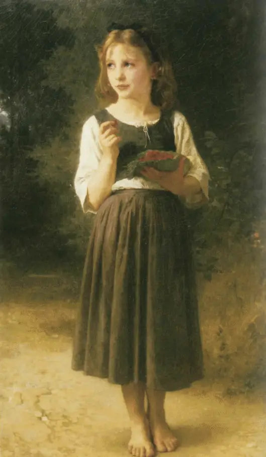 Bringebærjente - Bouguereau