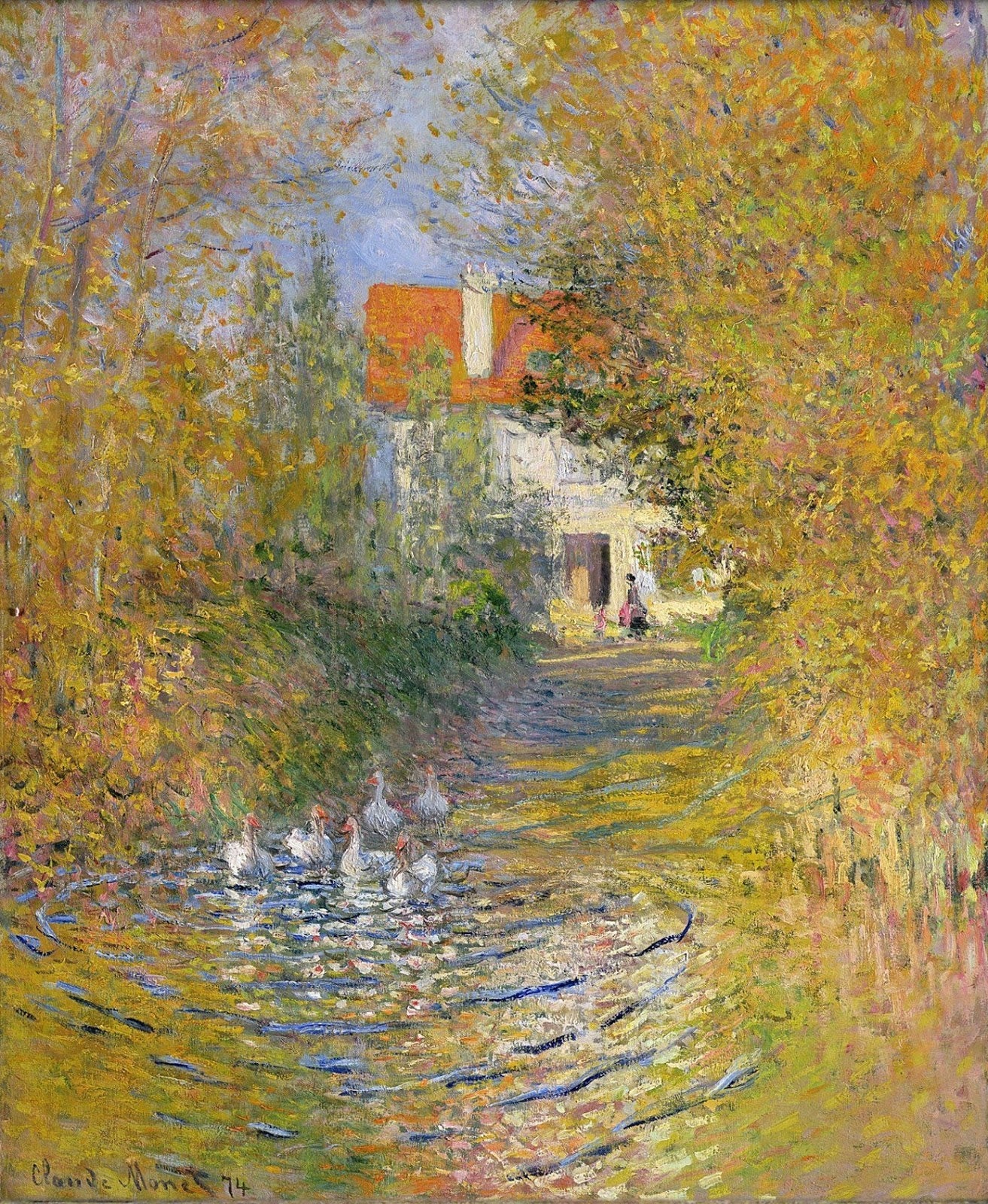 Gjessene - Claude Monet