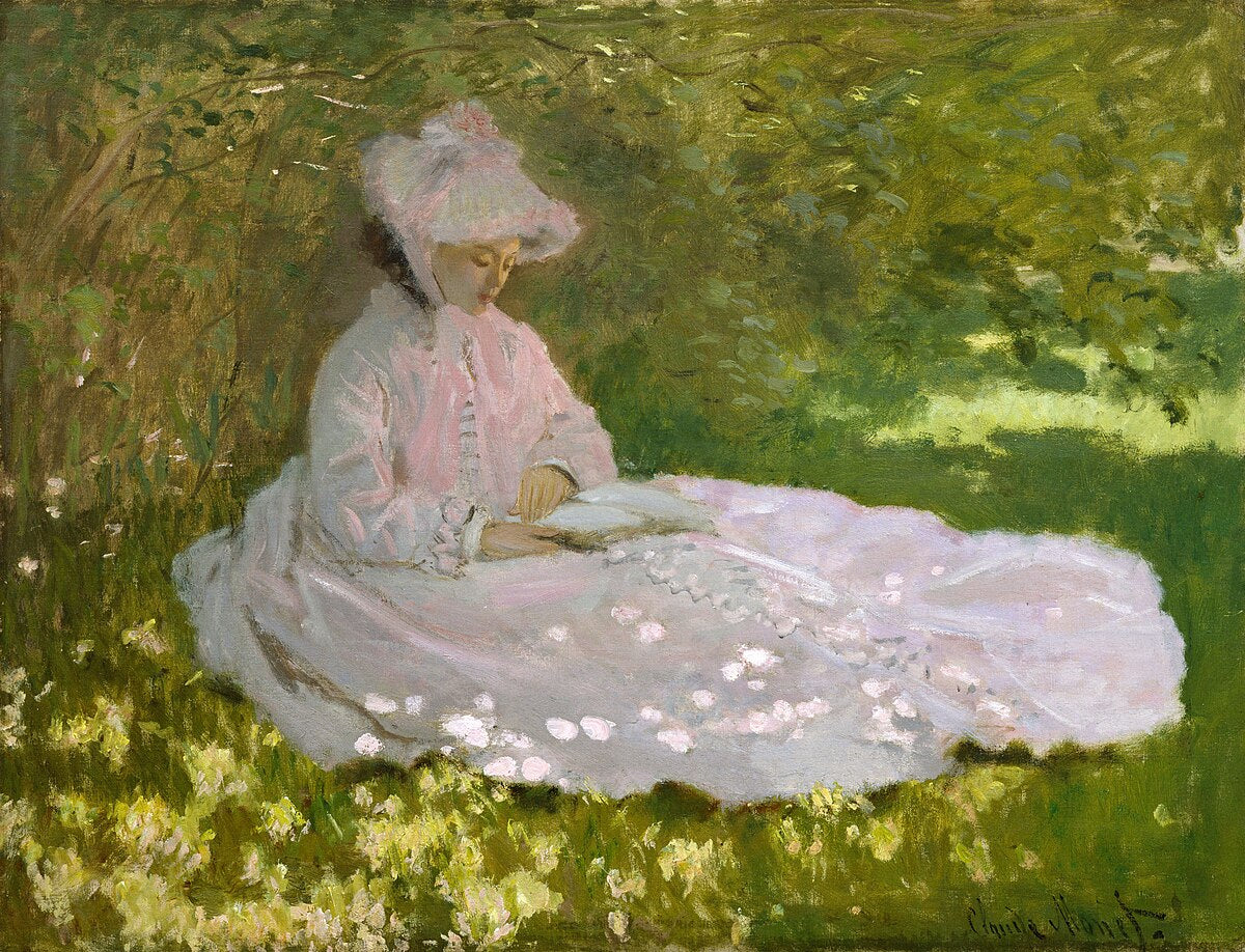 Vårene - Claude Monet