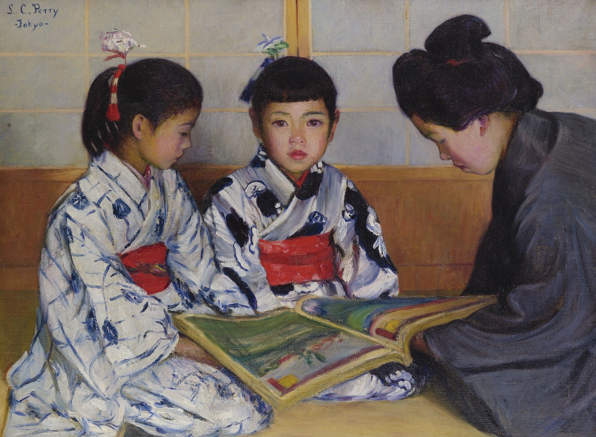 Le livre d’images - Lilla Cabot Perry - Alpha Reproduction