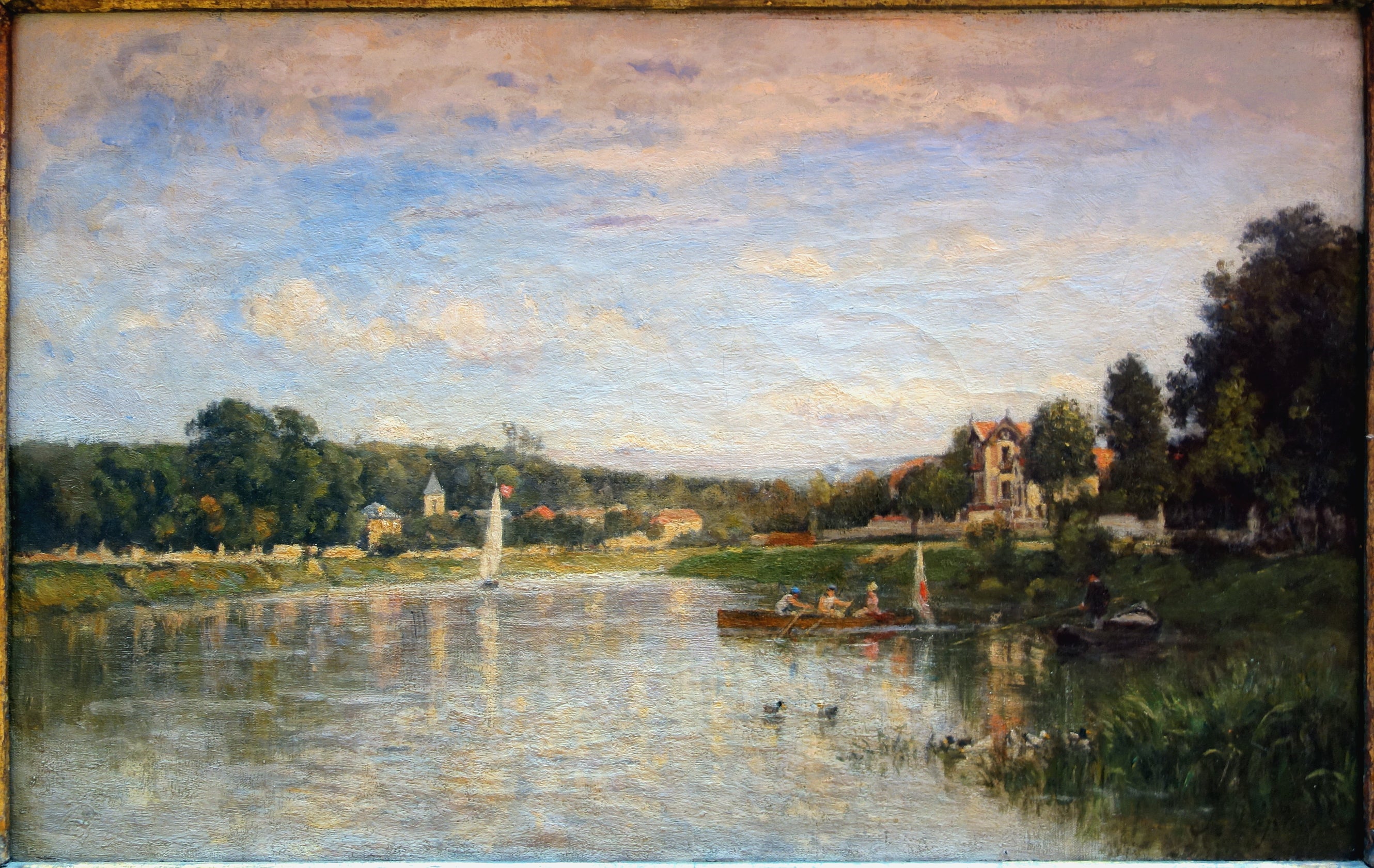 Vue de Brie-sur-Marne - Stanislas Lépine - Alpha Reproduction
