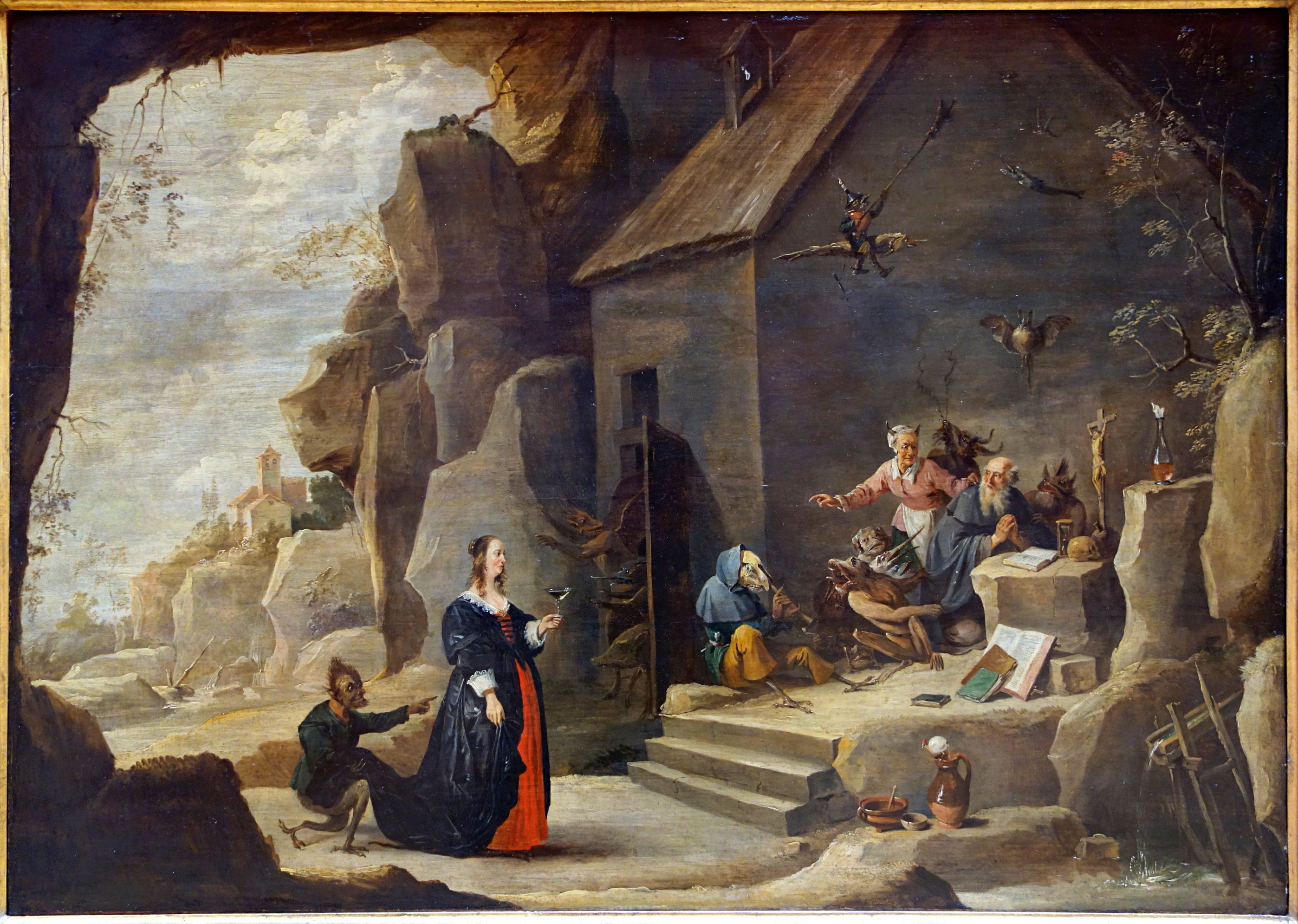 La Tentation de saint Antoine - David Teniers le Jeune