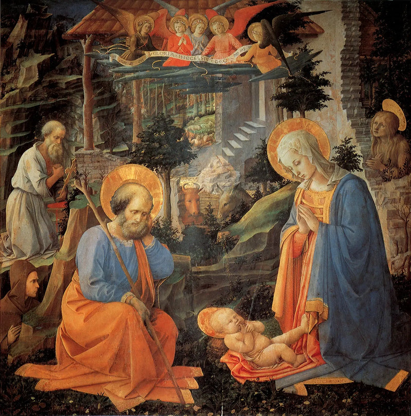Julekrubbe - Fra Filippo Lippi