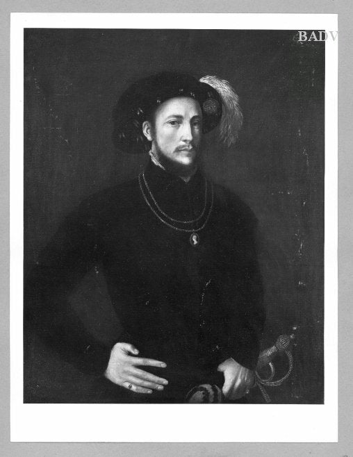 Portrait d’un gentilhomme - Lorenzo Lotto - Alpha Reproduction