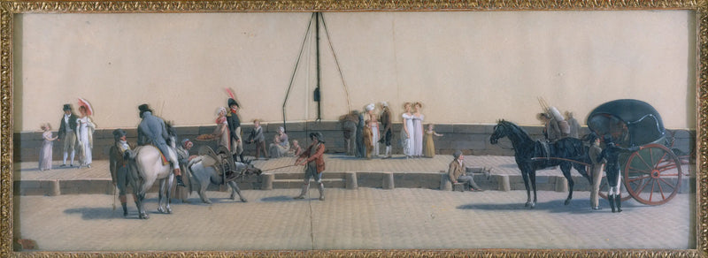 Bropassasjen ved Royal-broen, rundt 1800 - Louis-Léopold Boilly

Source:
Le passage du pont Royal, vers 1800 - Louis-Léopold Boilly