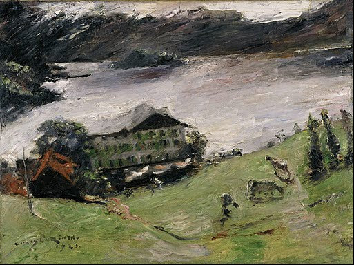 Paysage du Walchensee - Lovis Corinth