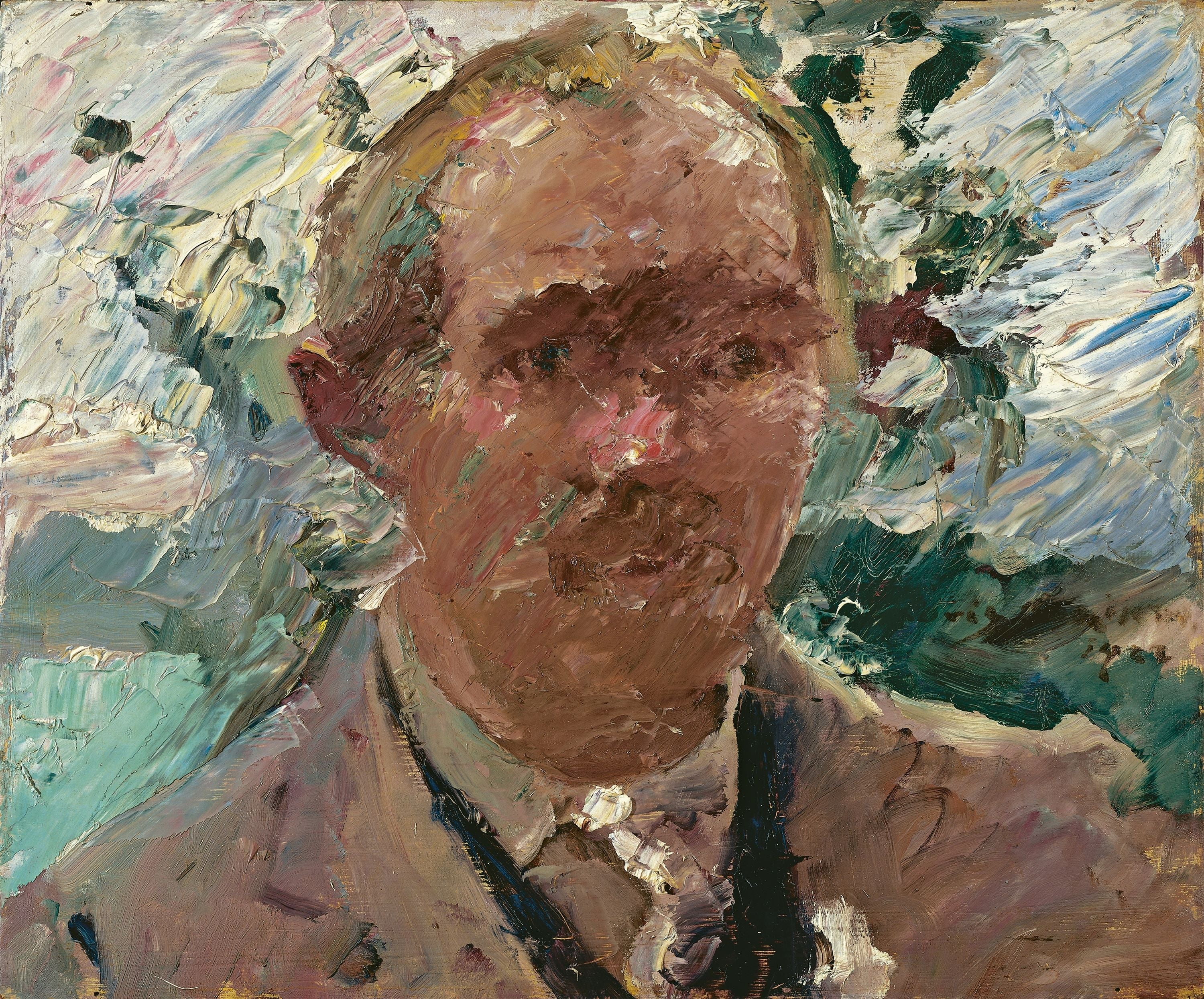Autoportrait au Walchensee - Lovis Corinth