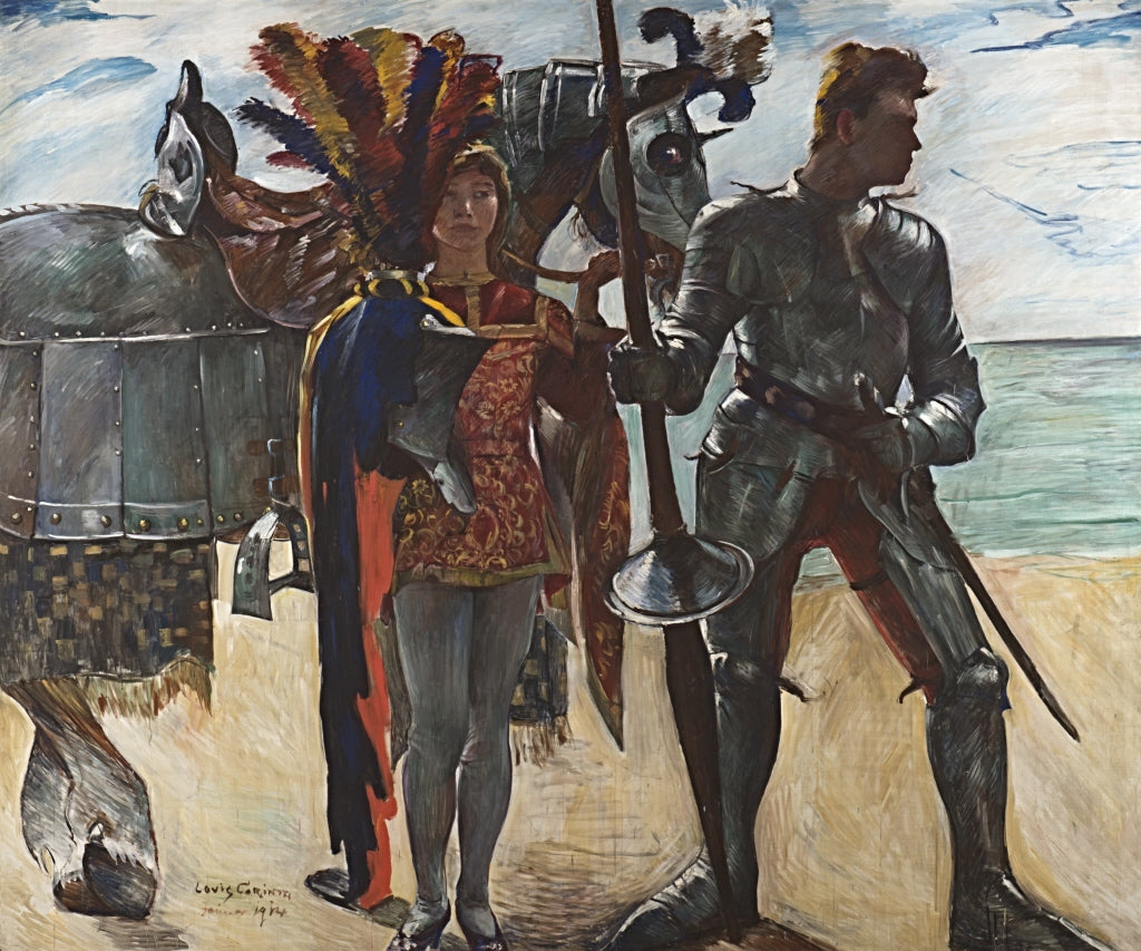 Ruggiero et sa page - Lovis Corinth