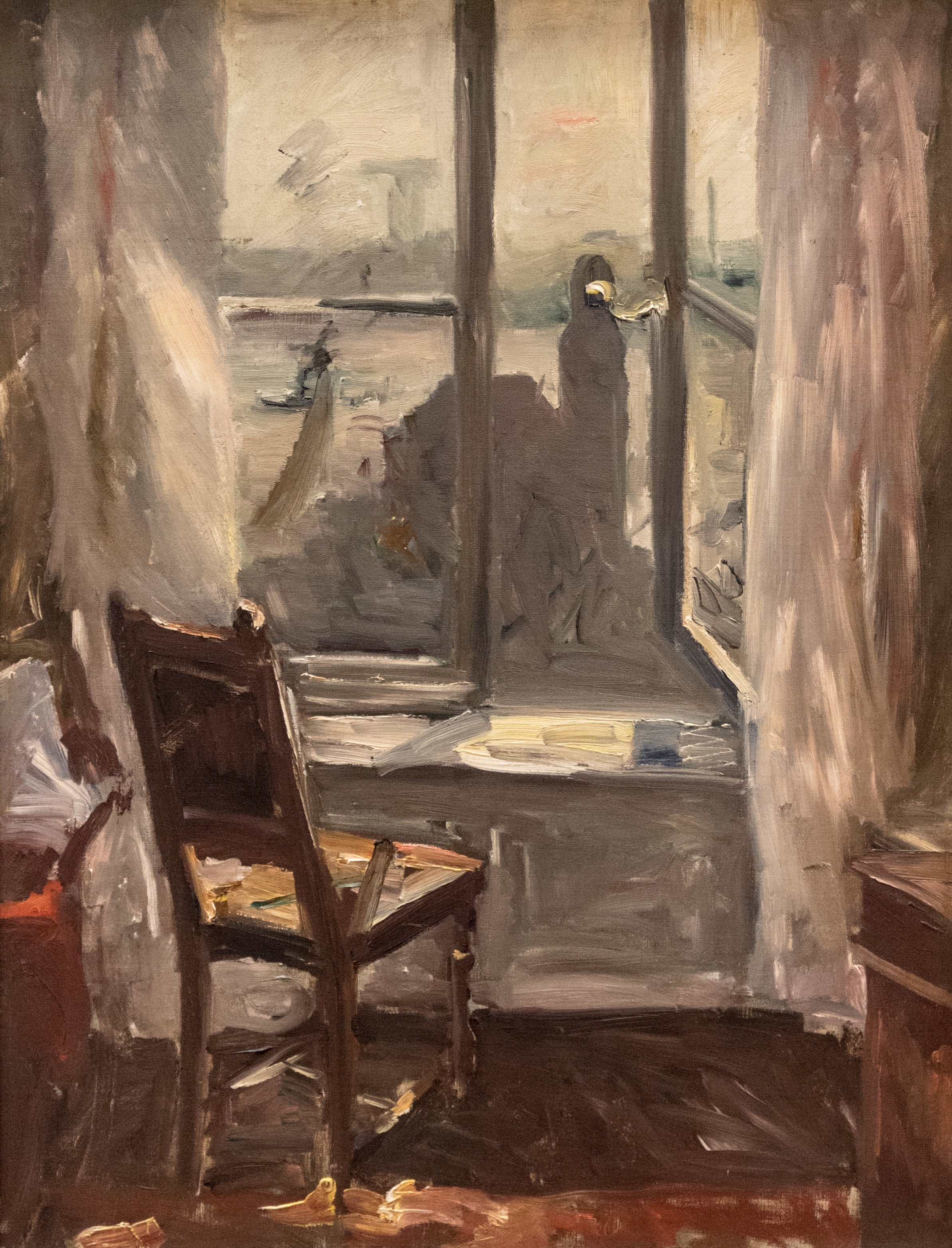 Vue sur la jetée de Hambourg - Lovis Corinth