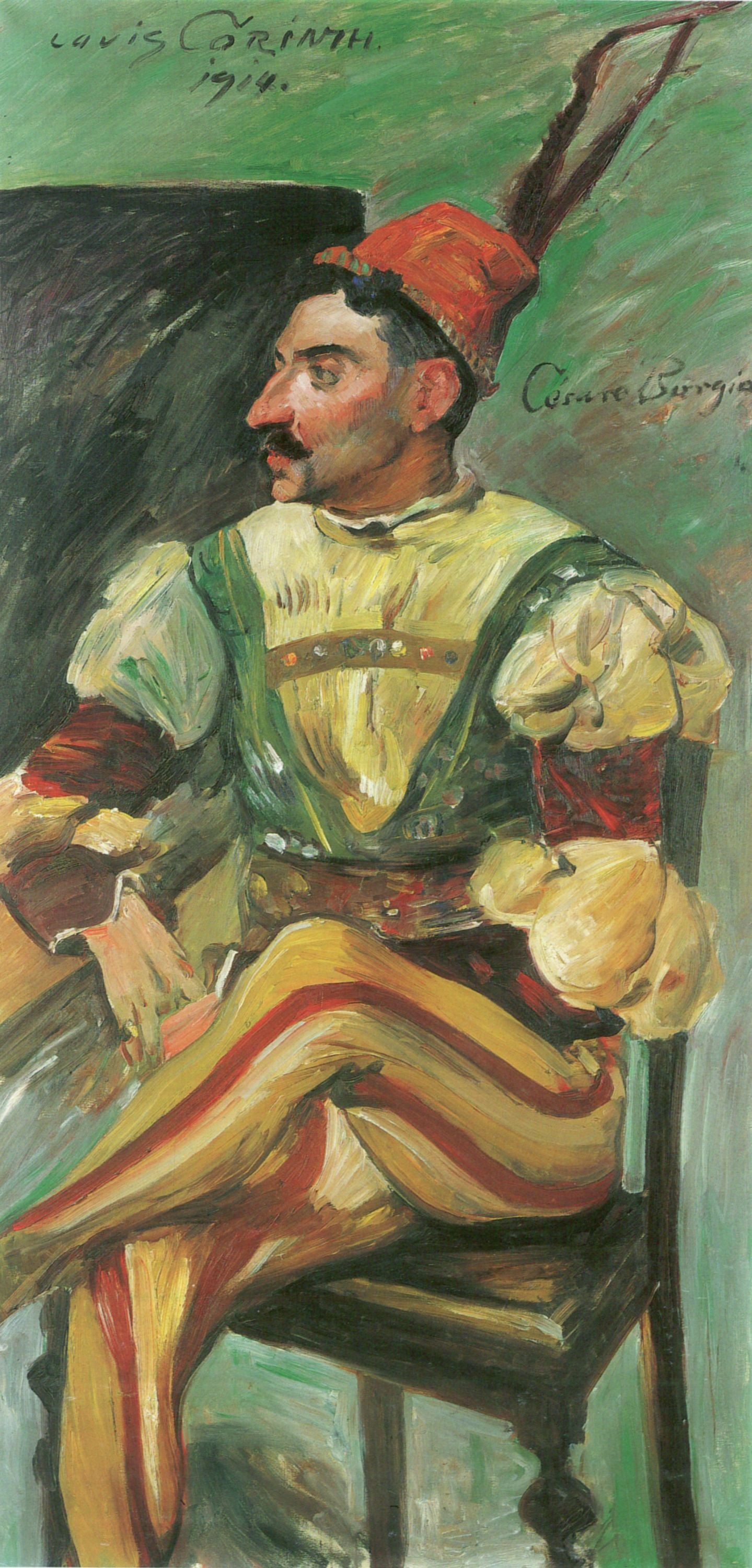 César Borgia - Lovis Corinth