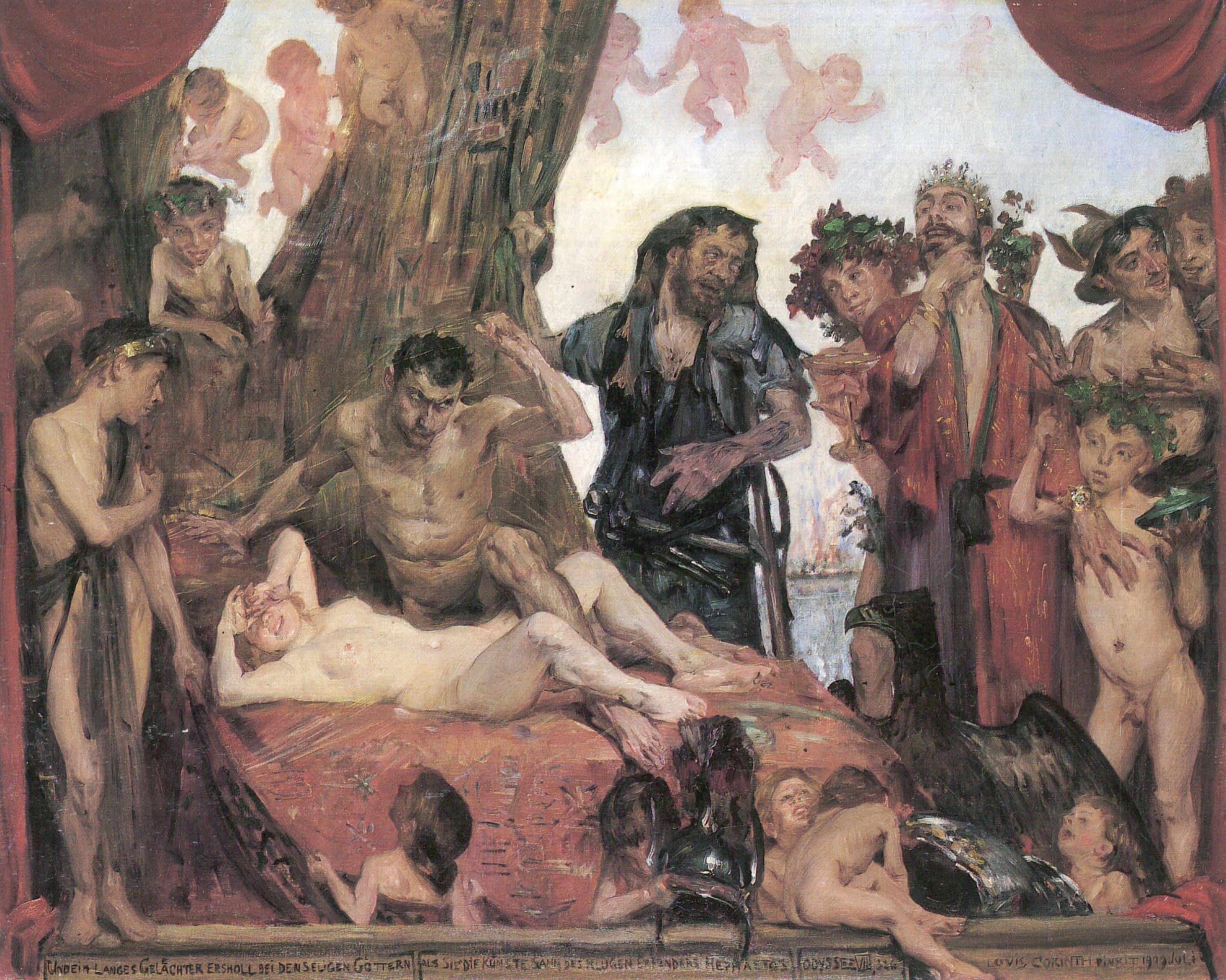 Le rire homérique - Lovis Corinth