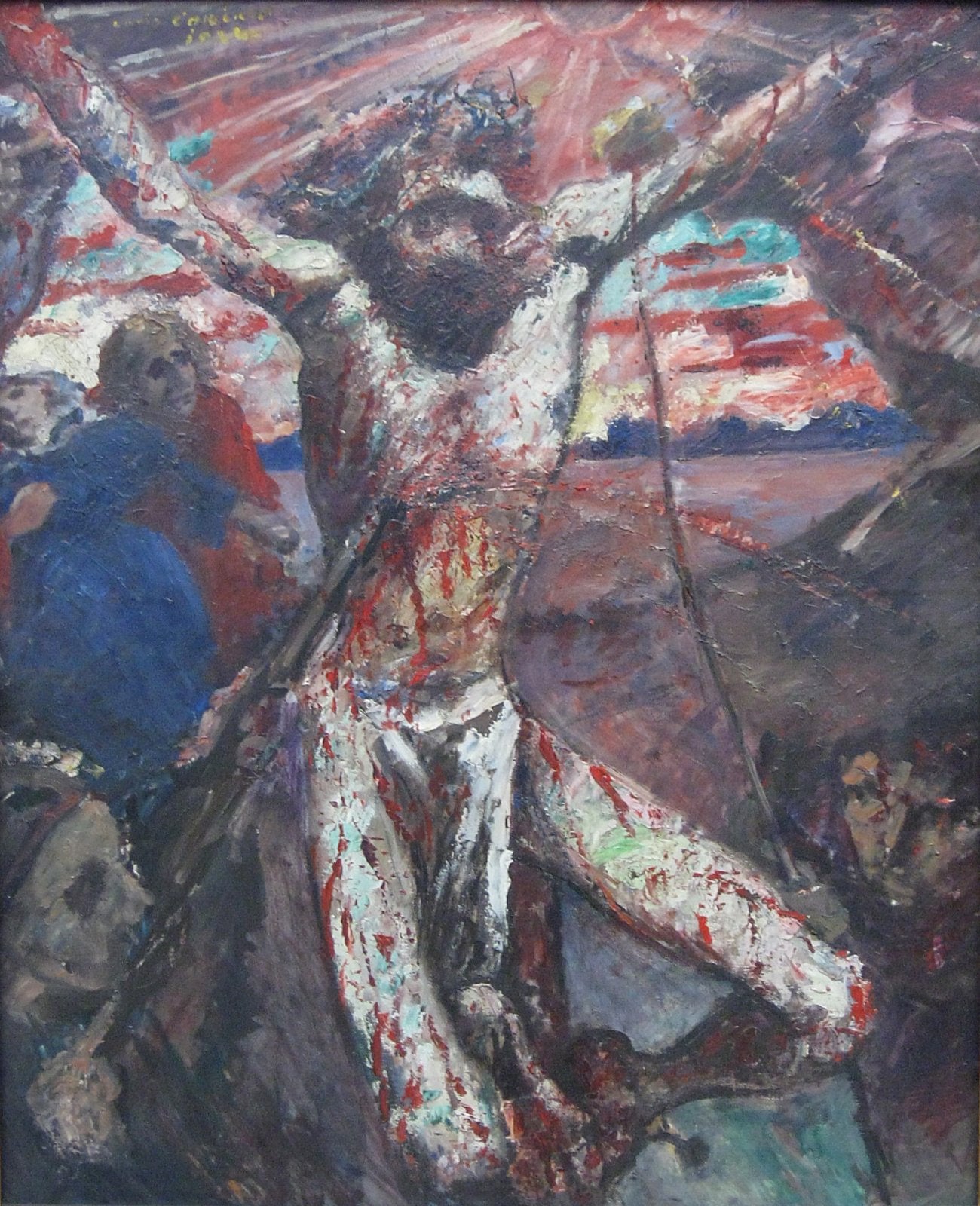 Le Christ rouge - Lovis Corinth