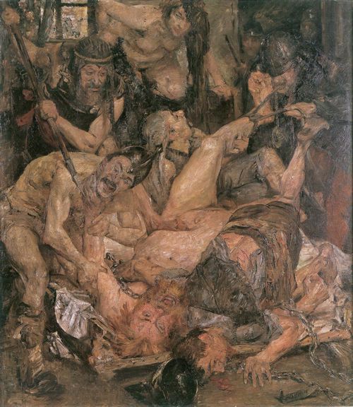 La capture de Samson - Lovis Corinth