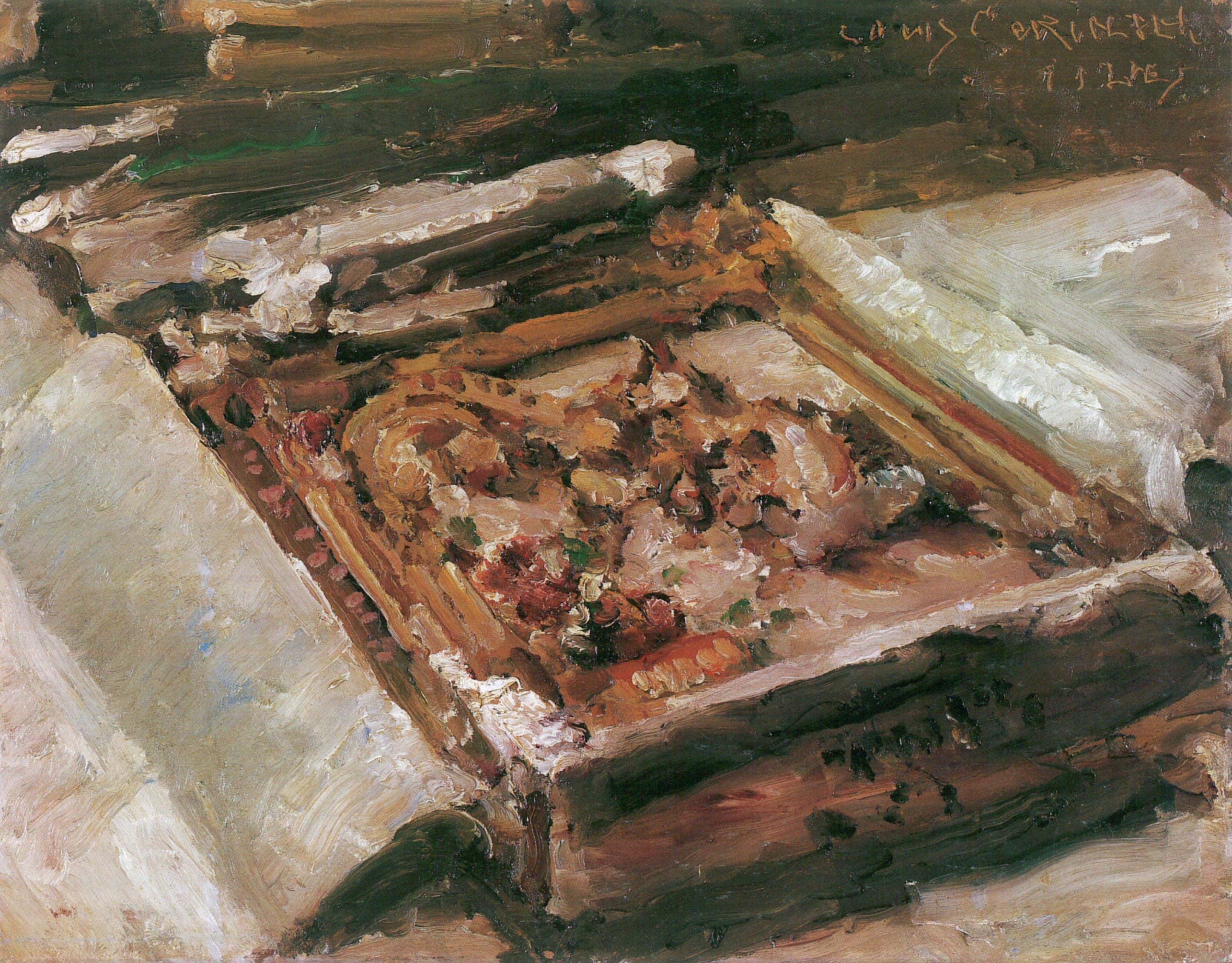 Gâteau au massepain de Königsberg - Lovis Corinth