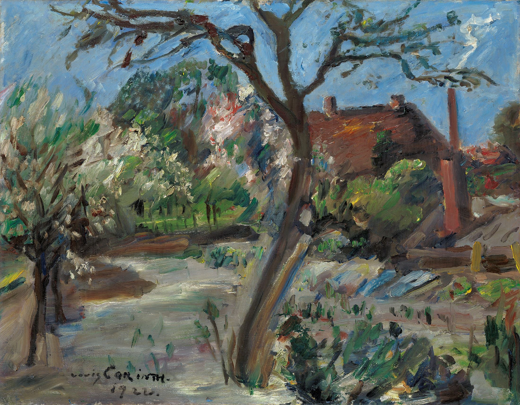 Paysage au début du printemps - Lovis Corinth