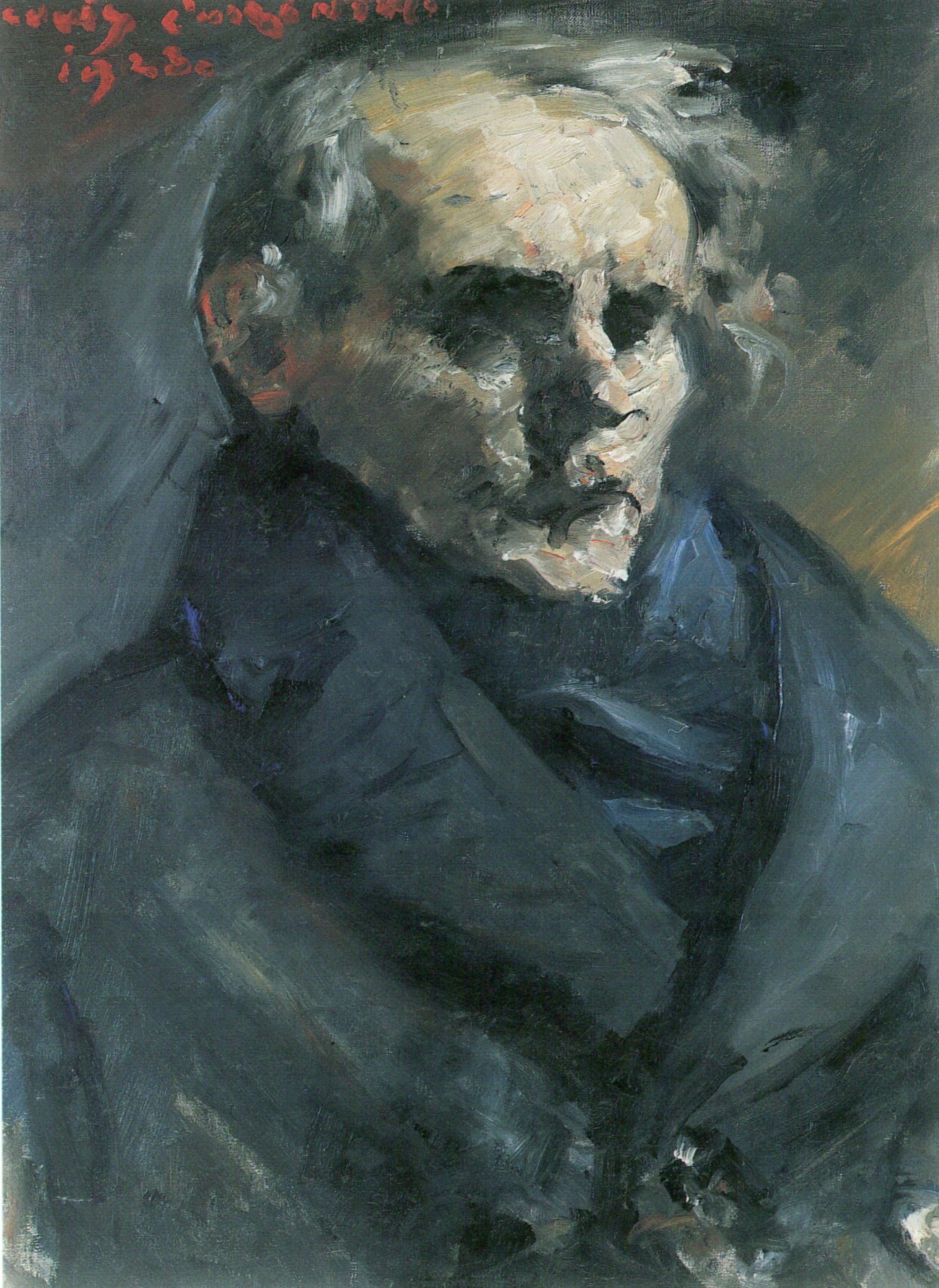 Portrait du peintre Bernt Grönvold - Lovis Corinth