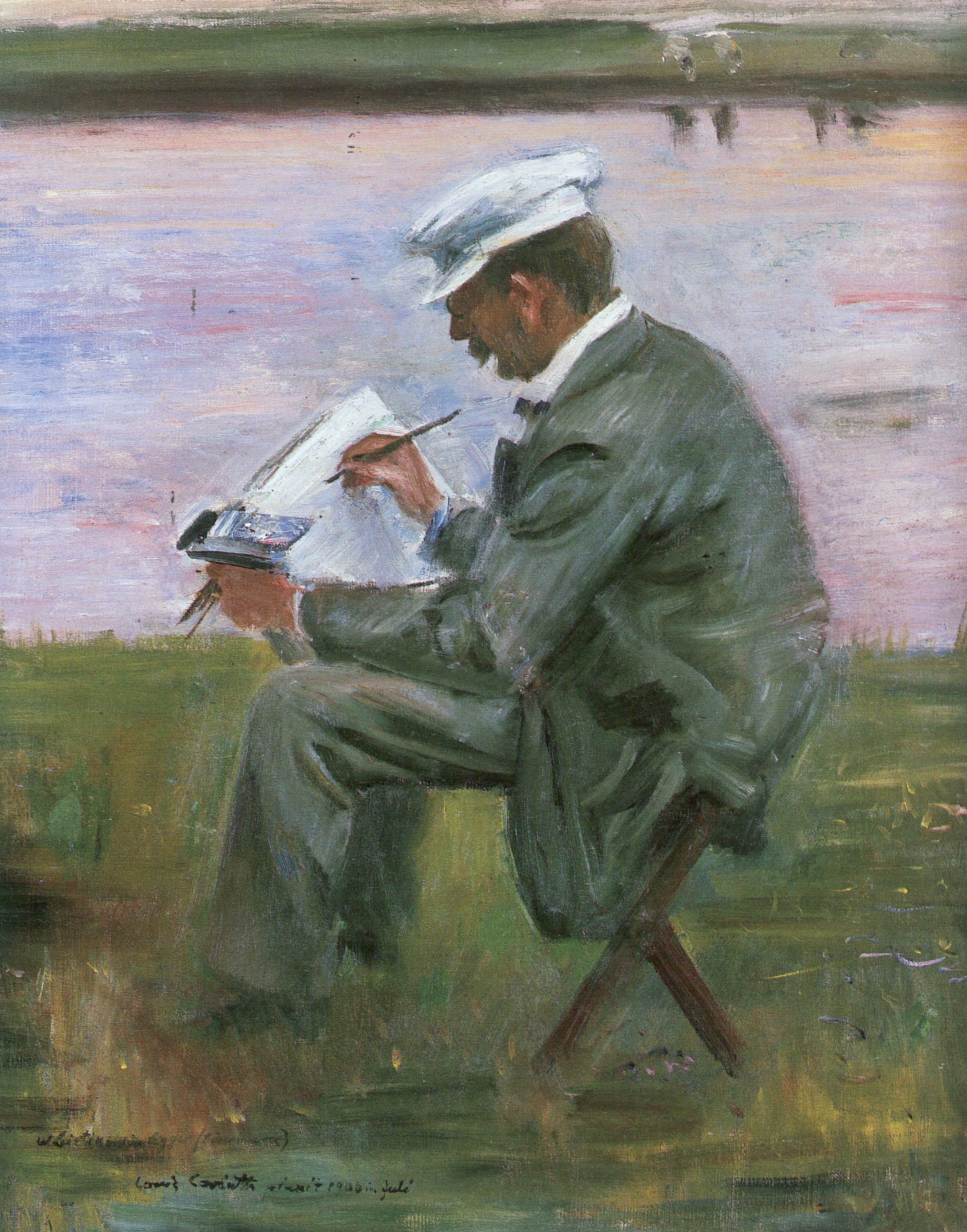 Portrait du peintre Walter Leistikow - Lovis Corinth