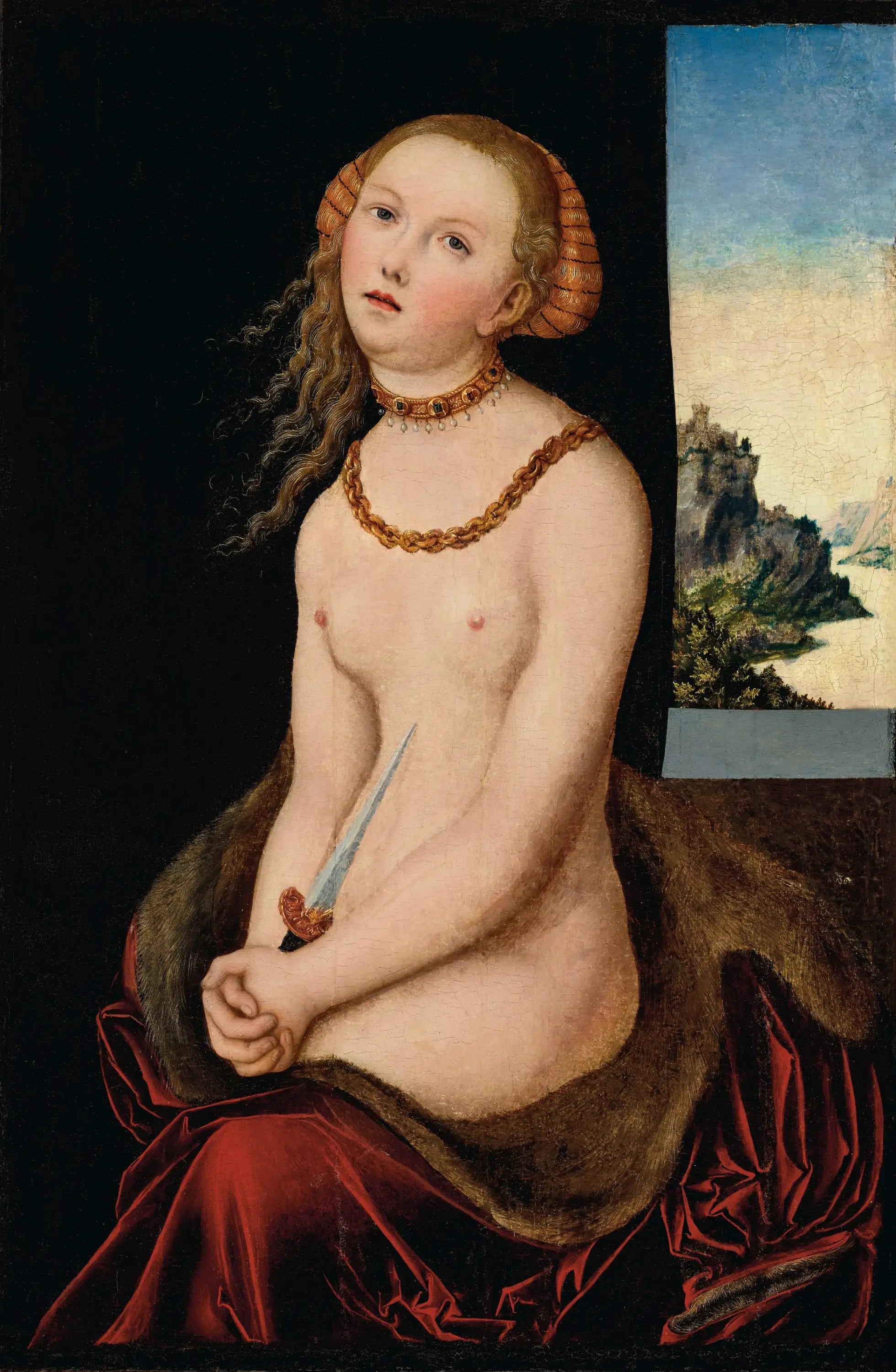 Lucrèce - Lucas Cranach the Elder - Alpha Reproduction