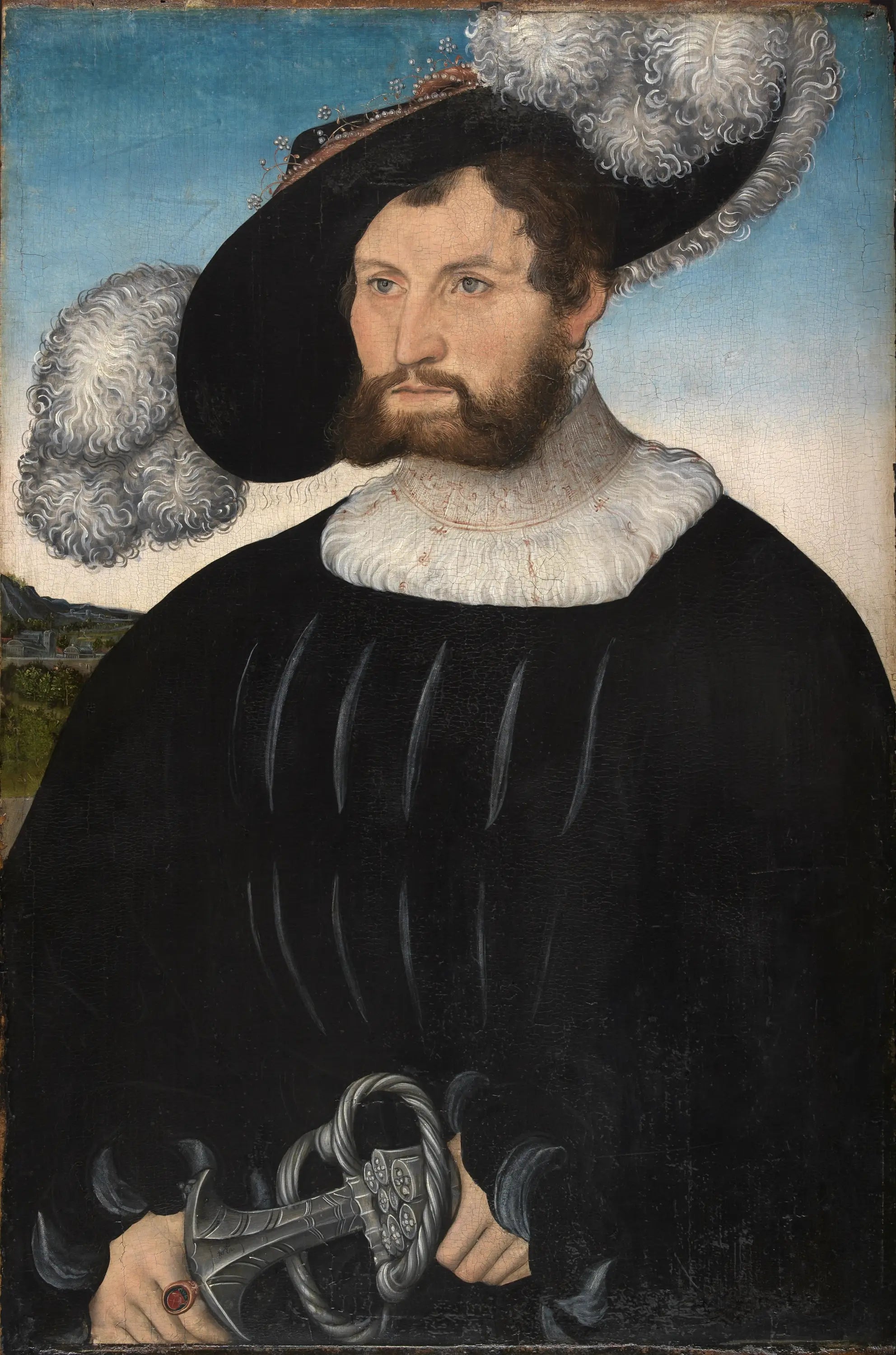 Portrait de A. de Rechenberg - Lucas Cranach the Elder - Alpha Reproduction