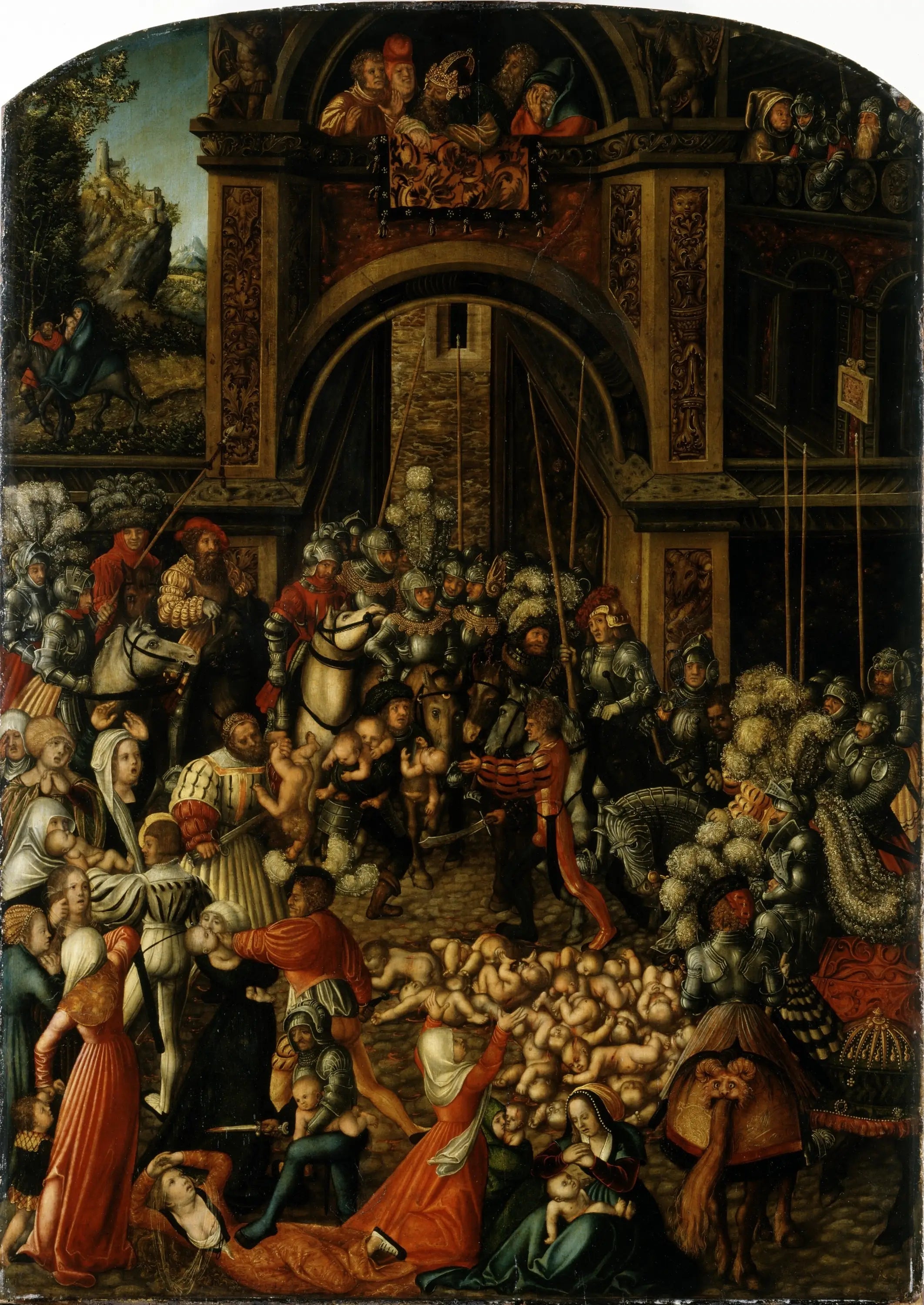 Le Massacre des Innocents - Lucas Cranach the Elder - Alpha Reproduction