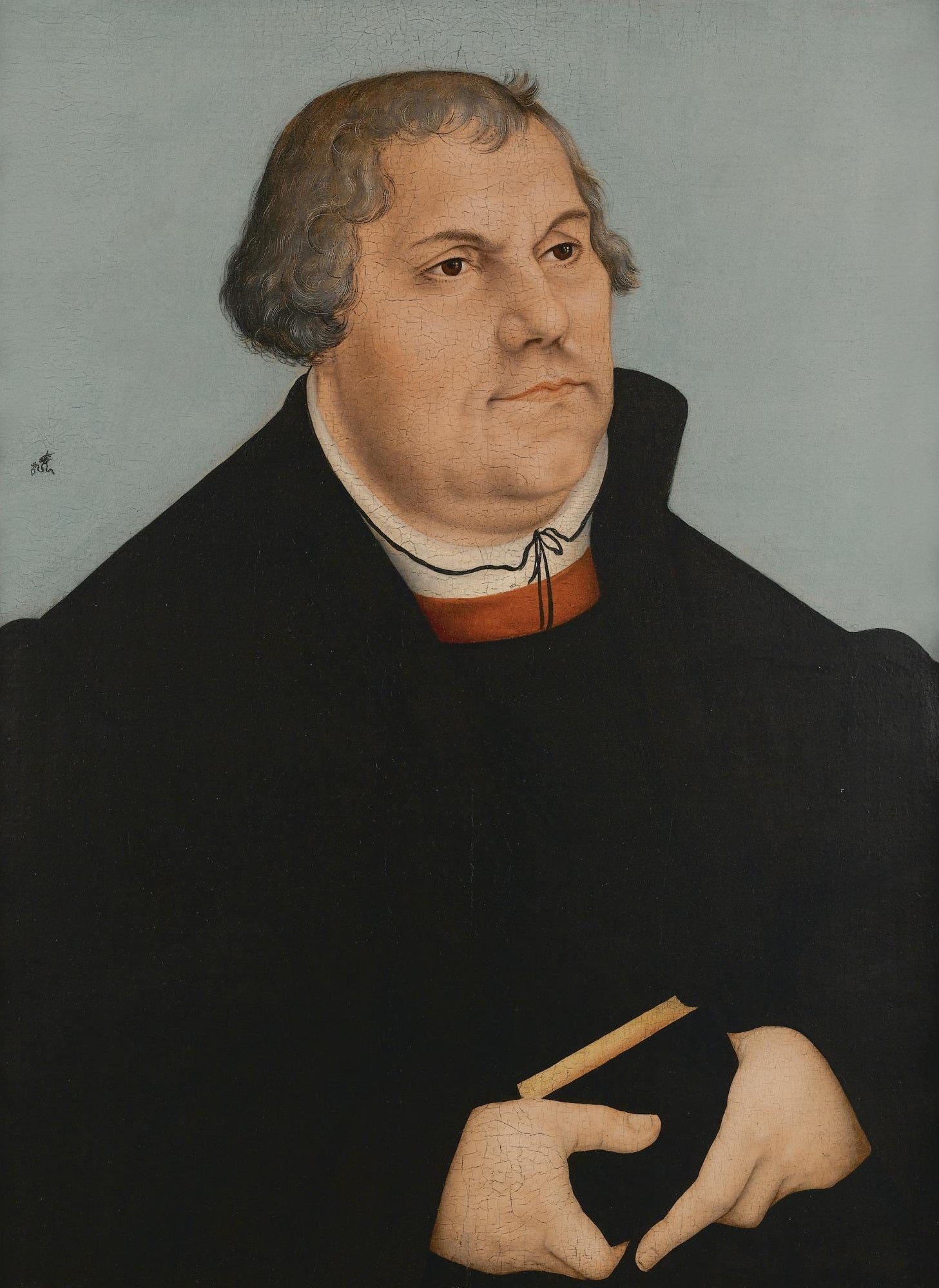 Portrait de Martin Luther - Lucas Cranach the Elder - Alpha Reproduction