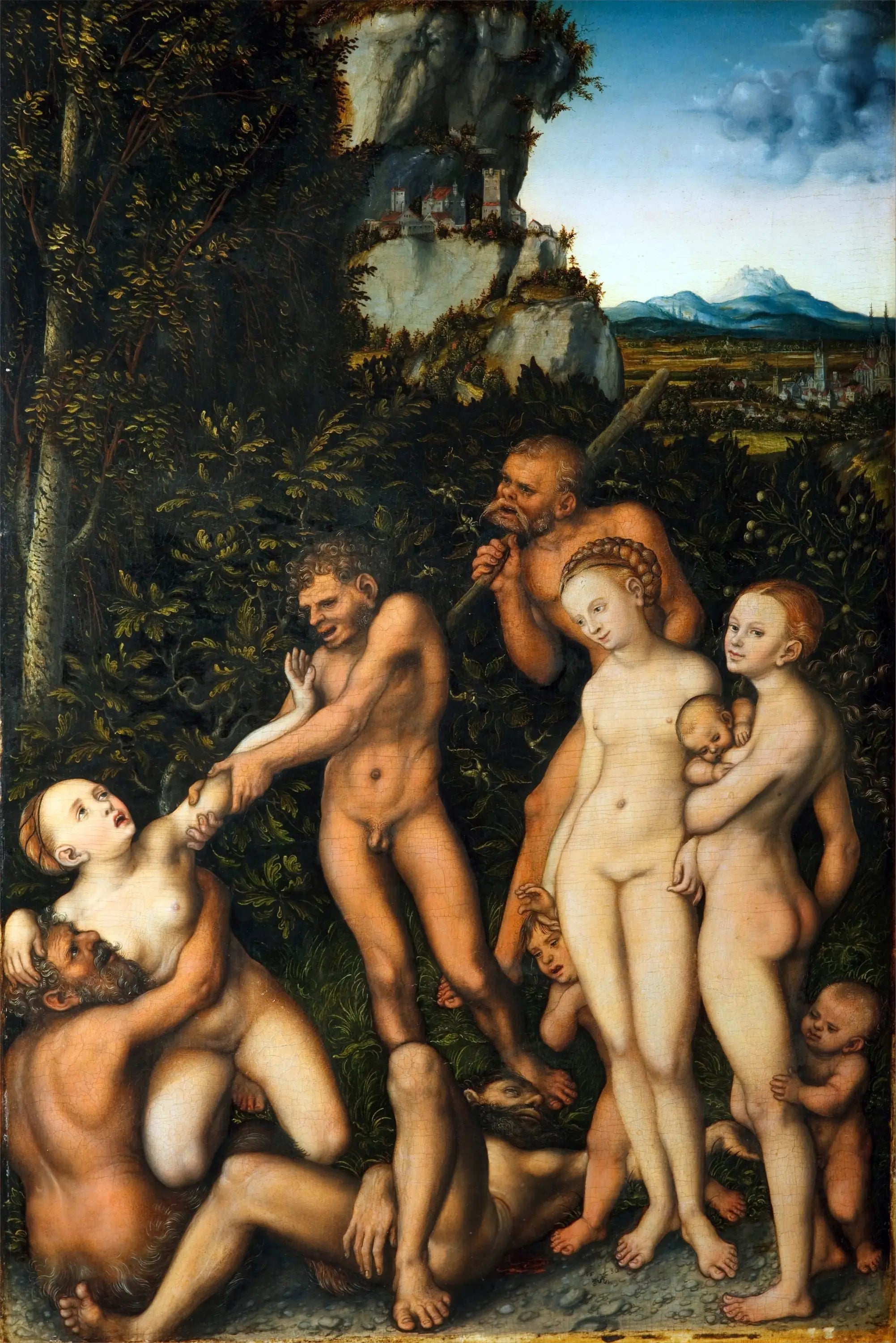 L’âge d’argent - Lucas Cranach the Elder - Alpha Reproduction