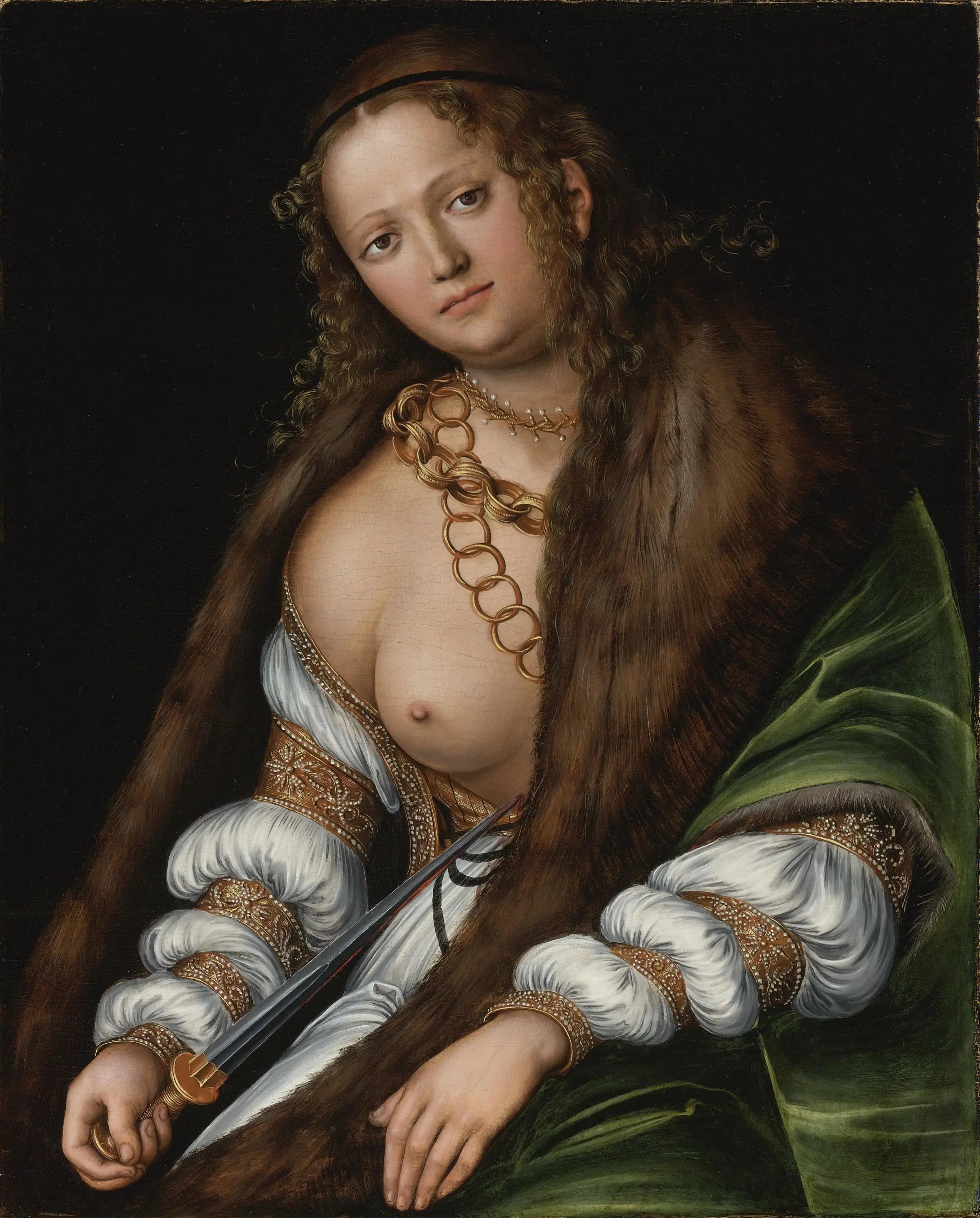Lucrèce - Lucas Cranach the Elder - Alpha Reproduction