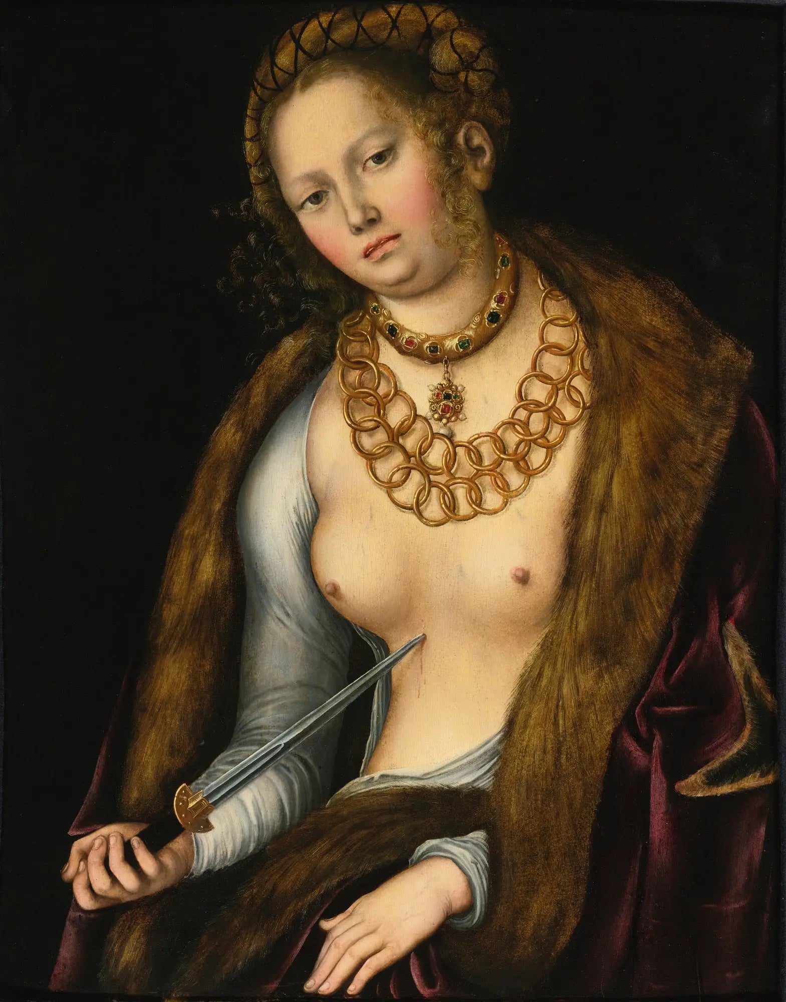 Lucrèce - Lucas Cranach the Elder - Alpha Reproduction