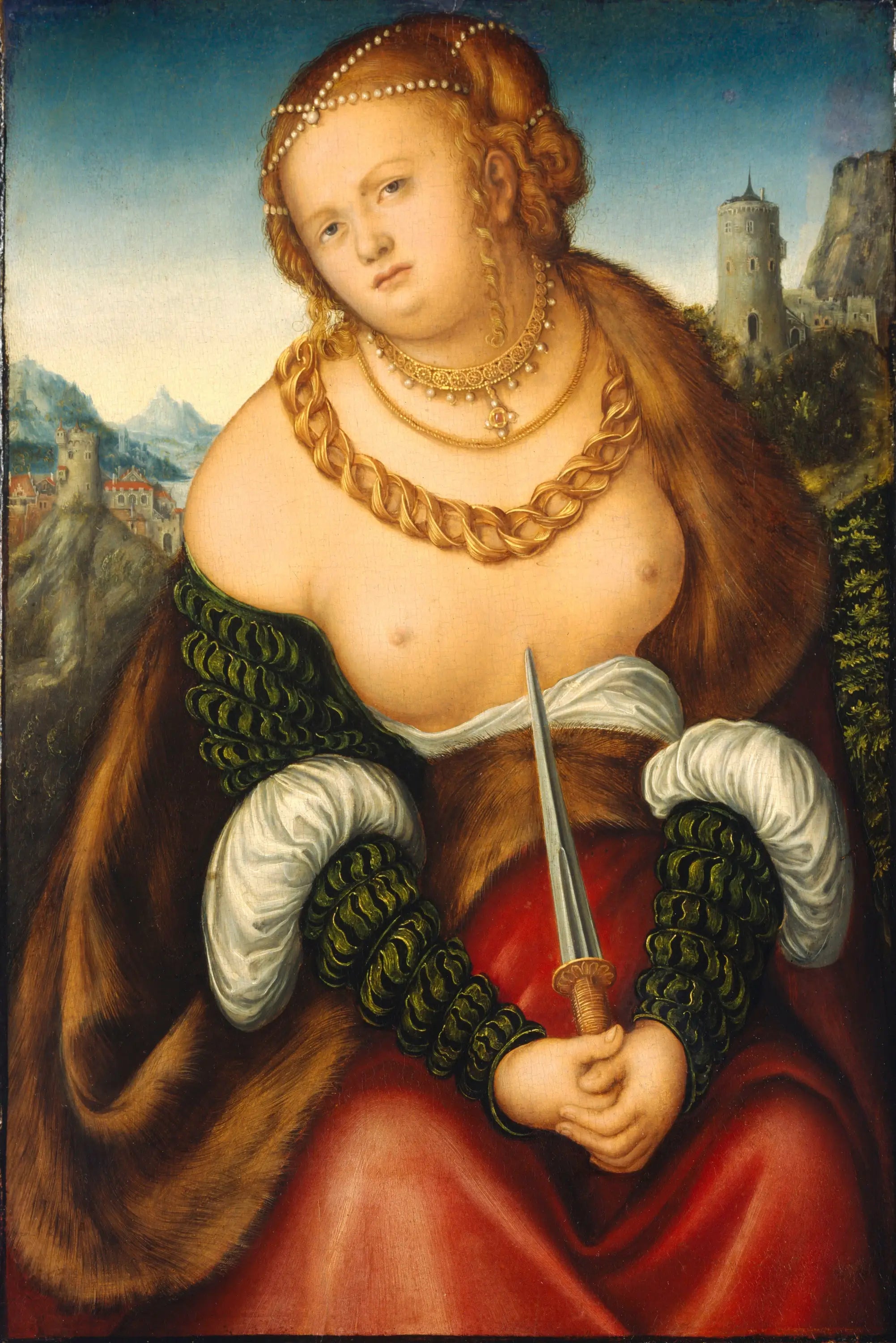 Lucrèce - Lucas Cranach the Elder - Alpha Reproduction